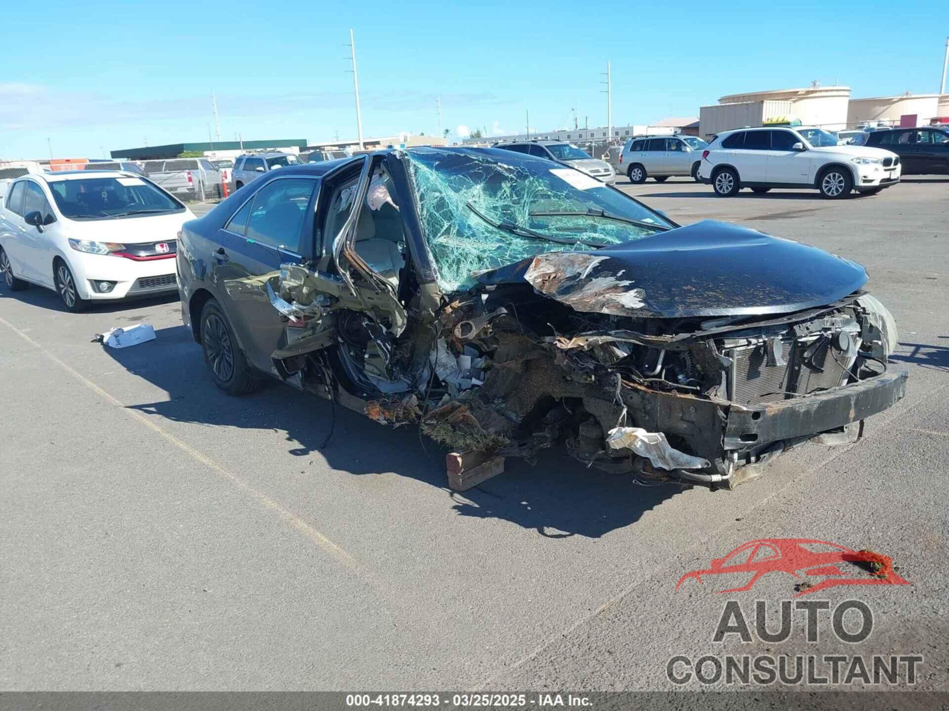 TOYOTA CAMRY 2012 - 4T4BF1FK0CR170489
