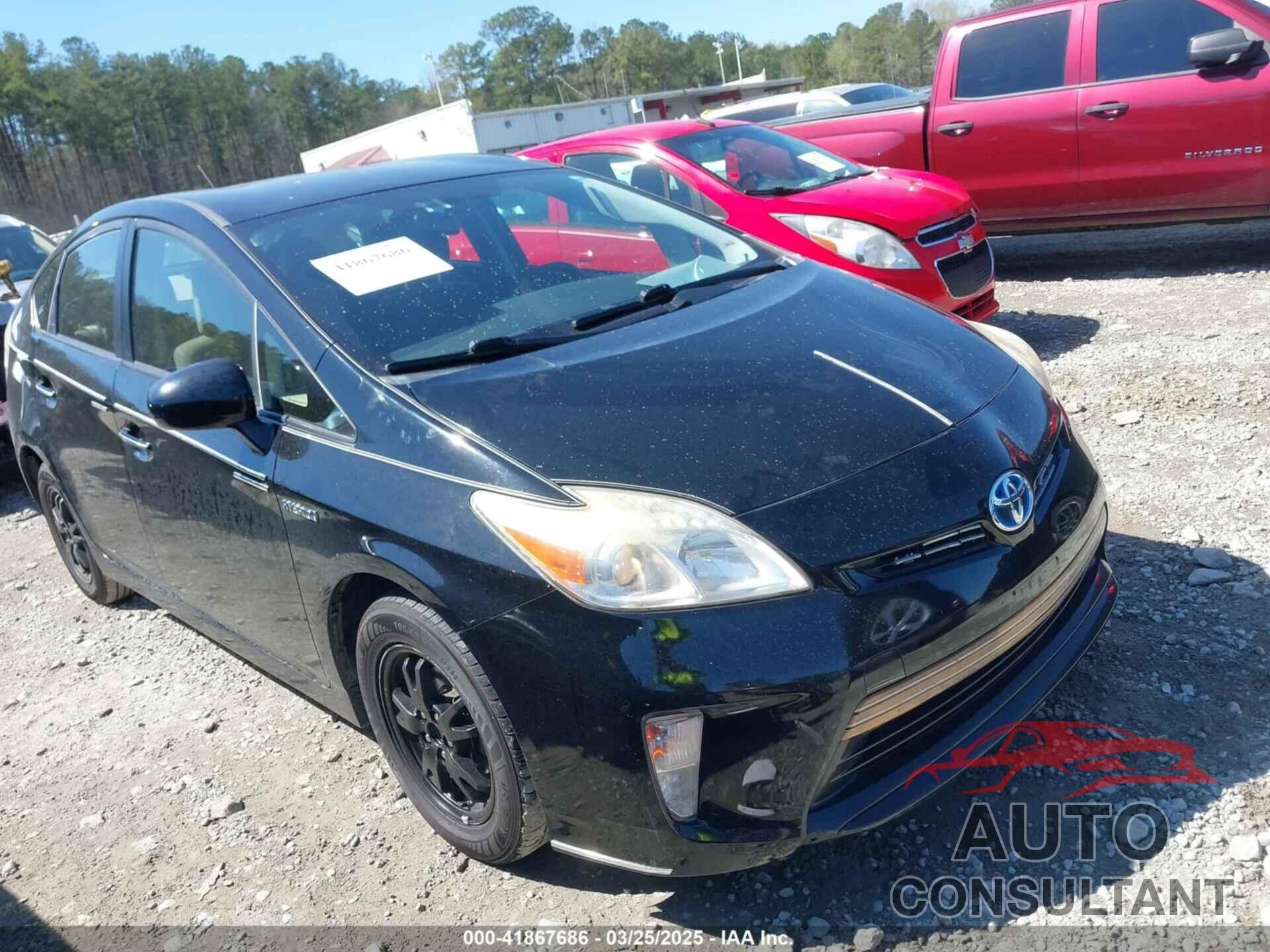 TOYOTA PRIUS 2013 - JTDKN3DJ6D0351915
