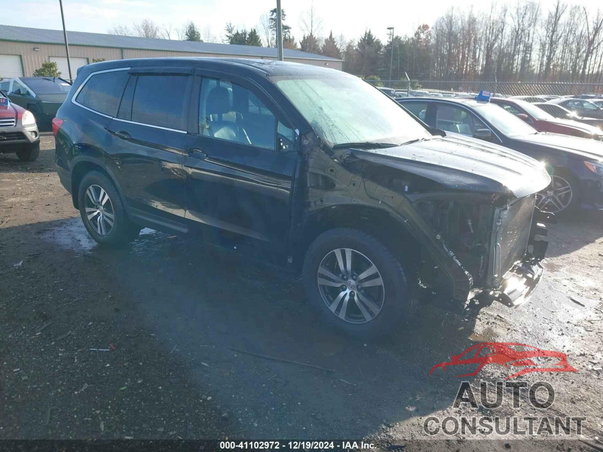 HONDA PILOT 2016 - 5FNYF6H57GB041791