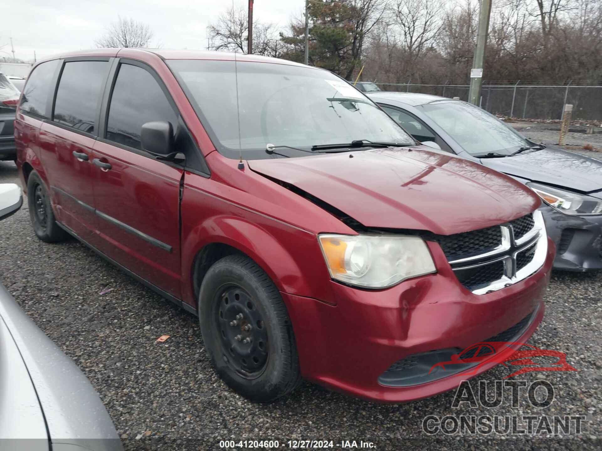 DODGE GRAND CARAVAN 2014 - 2C4RDGBG0ER186943