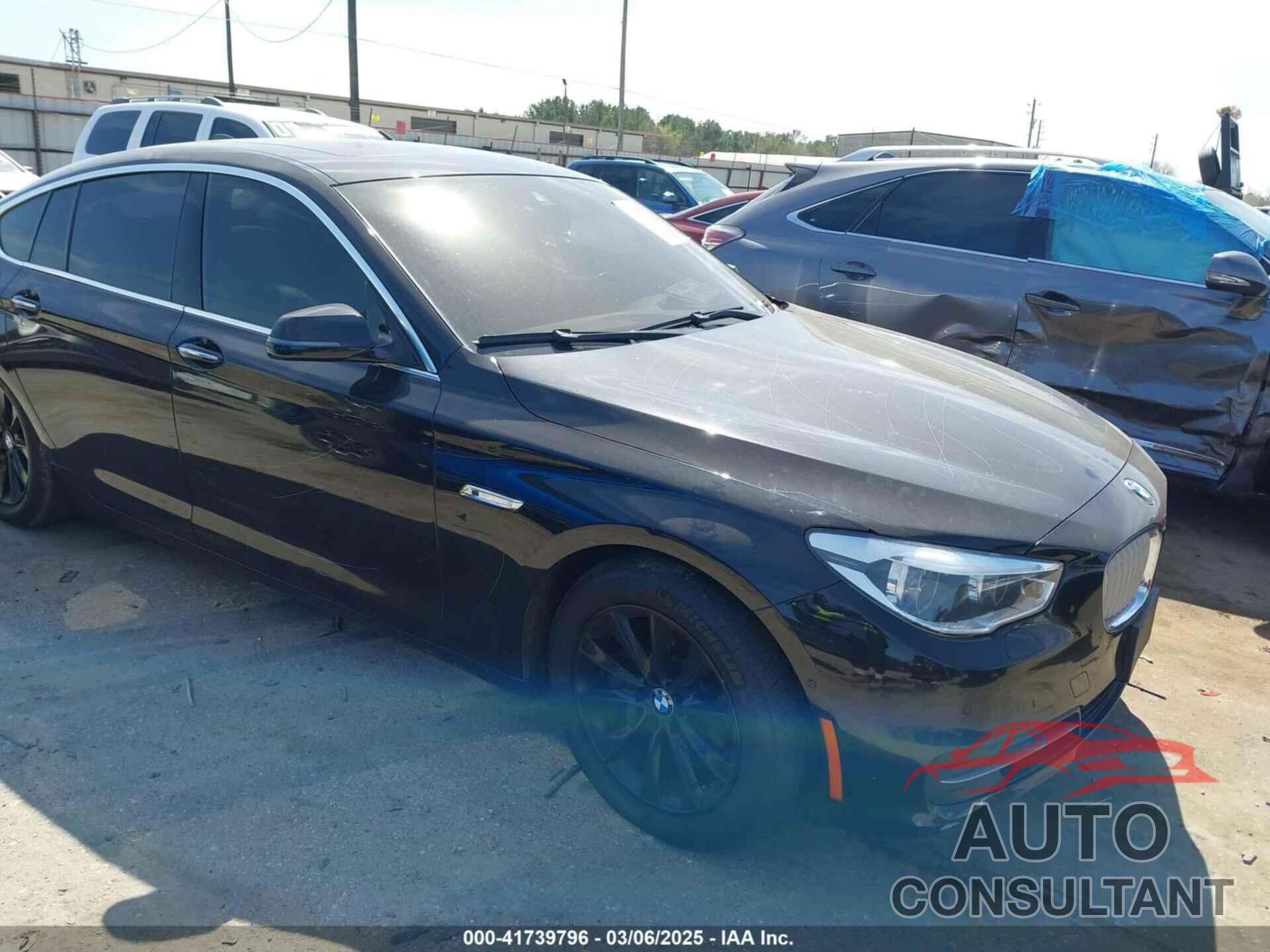 BMW 550I GRAN TURISMO 2014 - WBA5M6C52ED086008