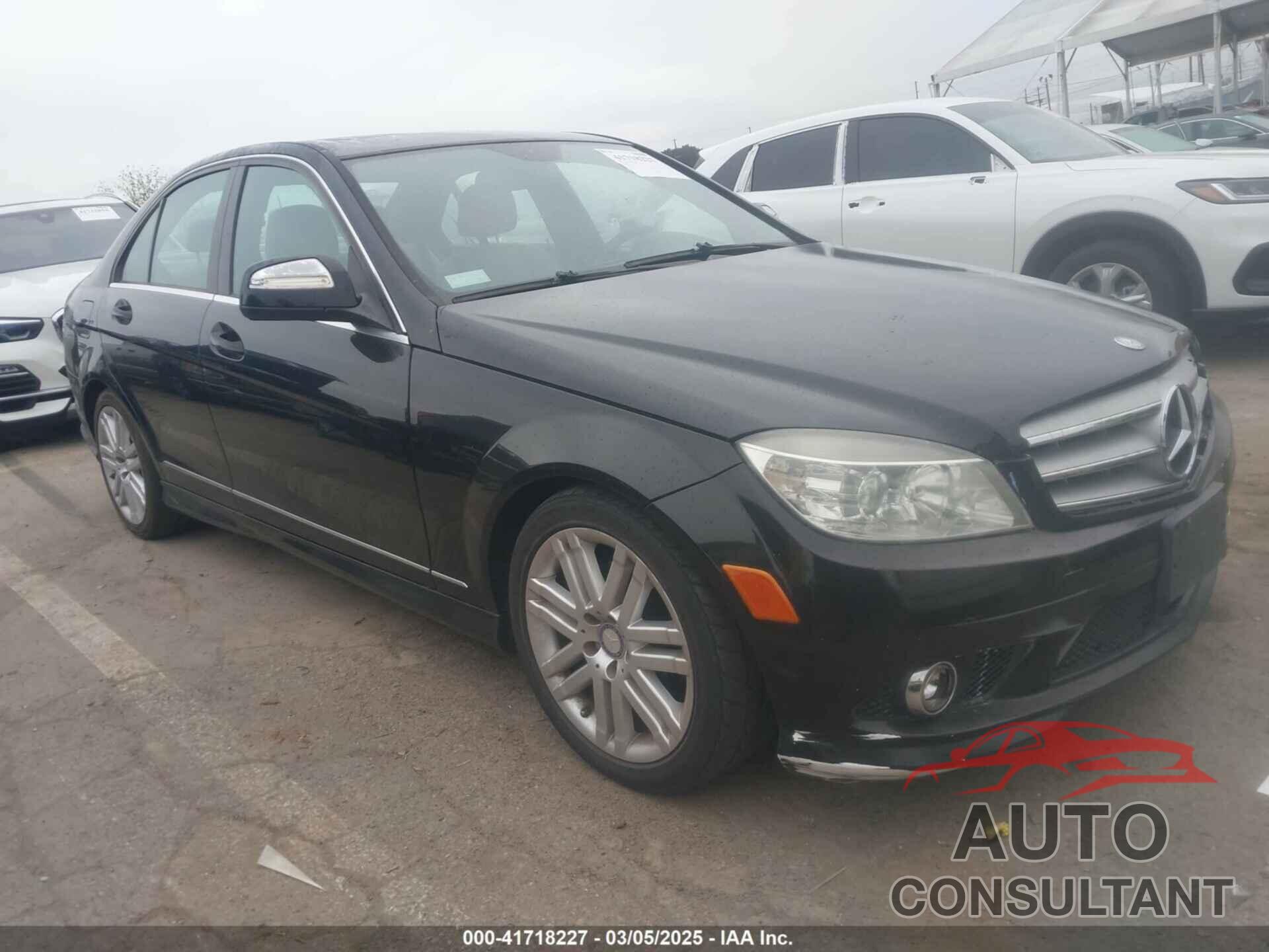 MERCEDES-BENZ C 300 2009 - WDDGF54X19F207143