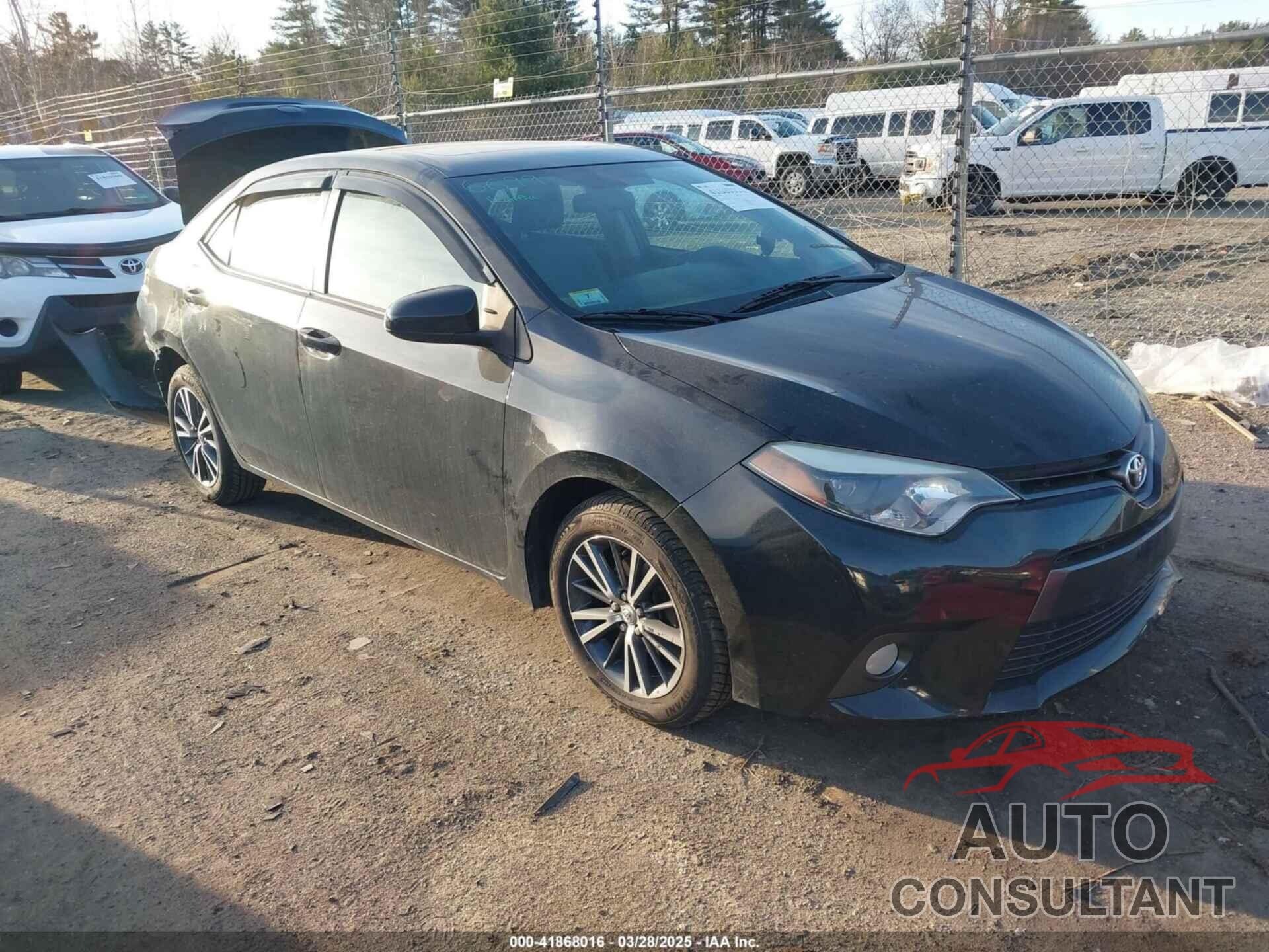 TOYOTA COROLLA 2016 - 2T1BURHE0GC571277