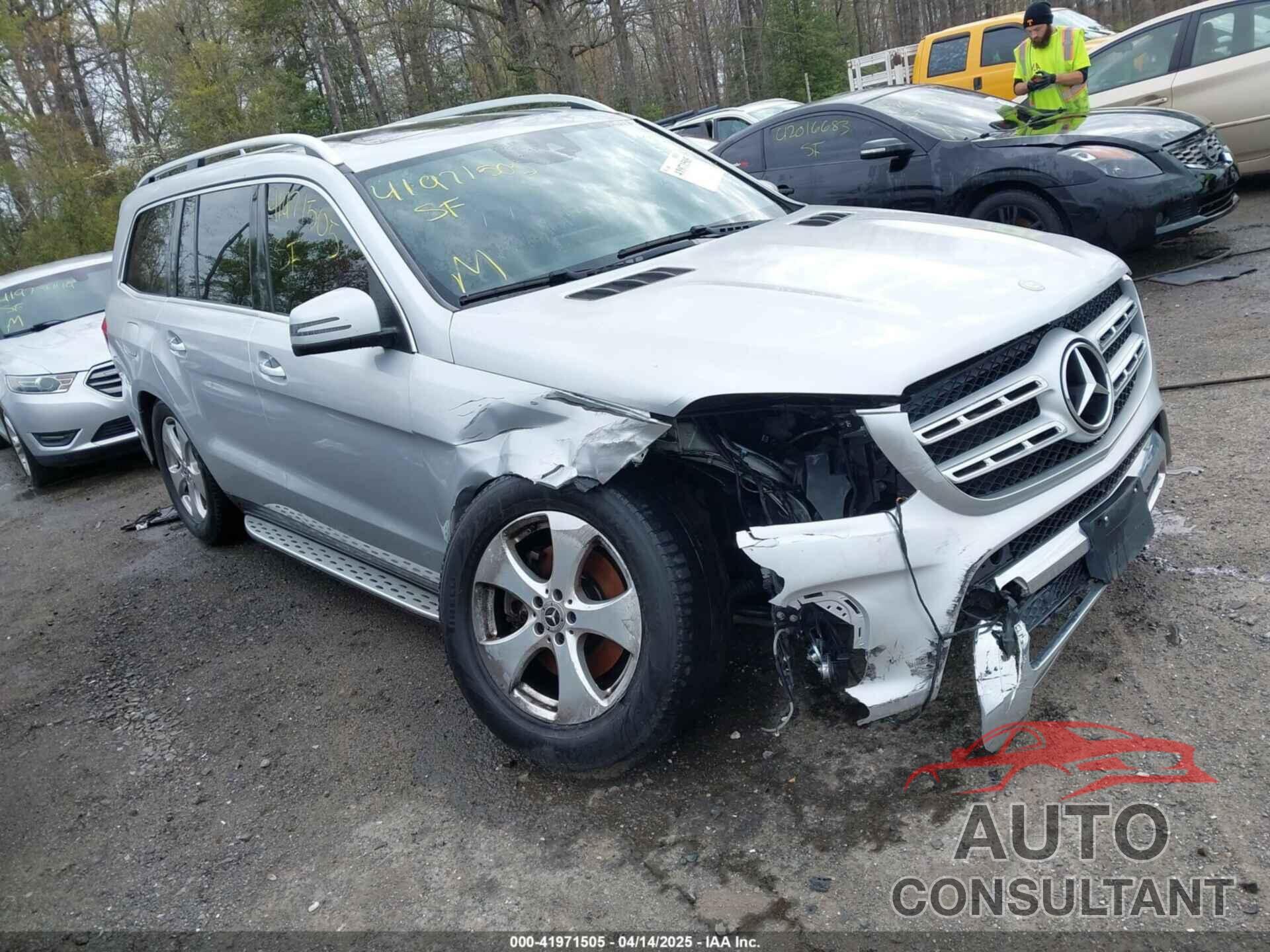 MERCEDES-BENZ GLS 450 2017 - 4JGDF6EE9HA787099