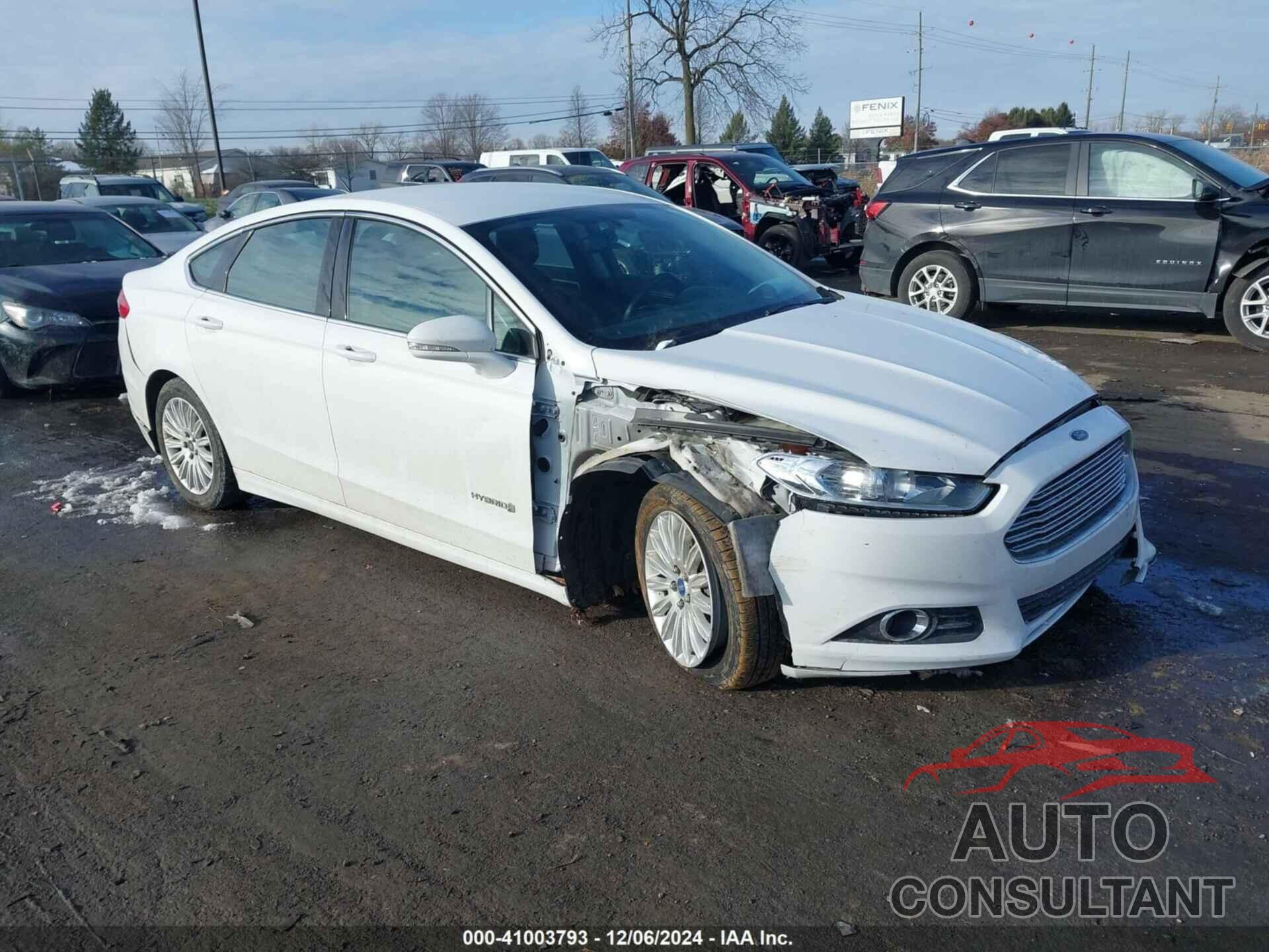 FORD FUSION HYBRID 2013 - 3FA6P0LU8DR155976