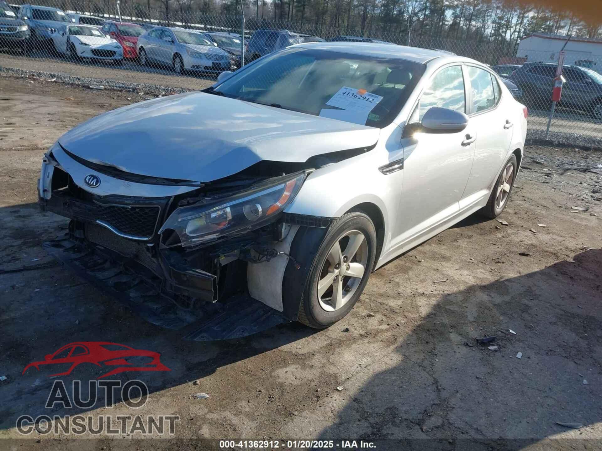 KIA OPTIMA 2014 - KNAGM4A76E5458350