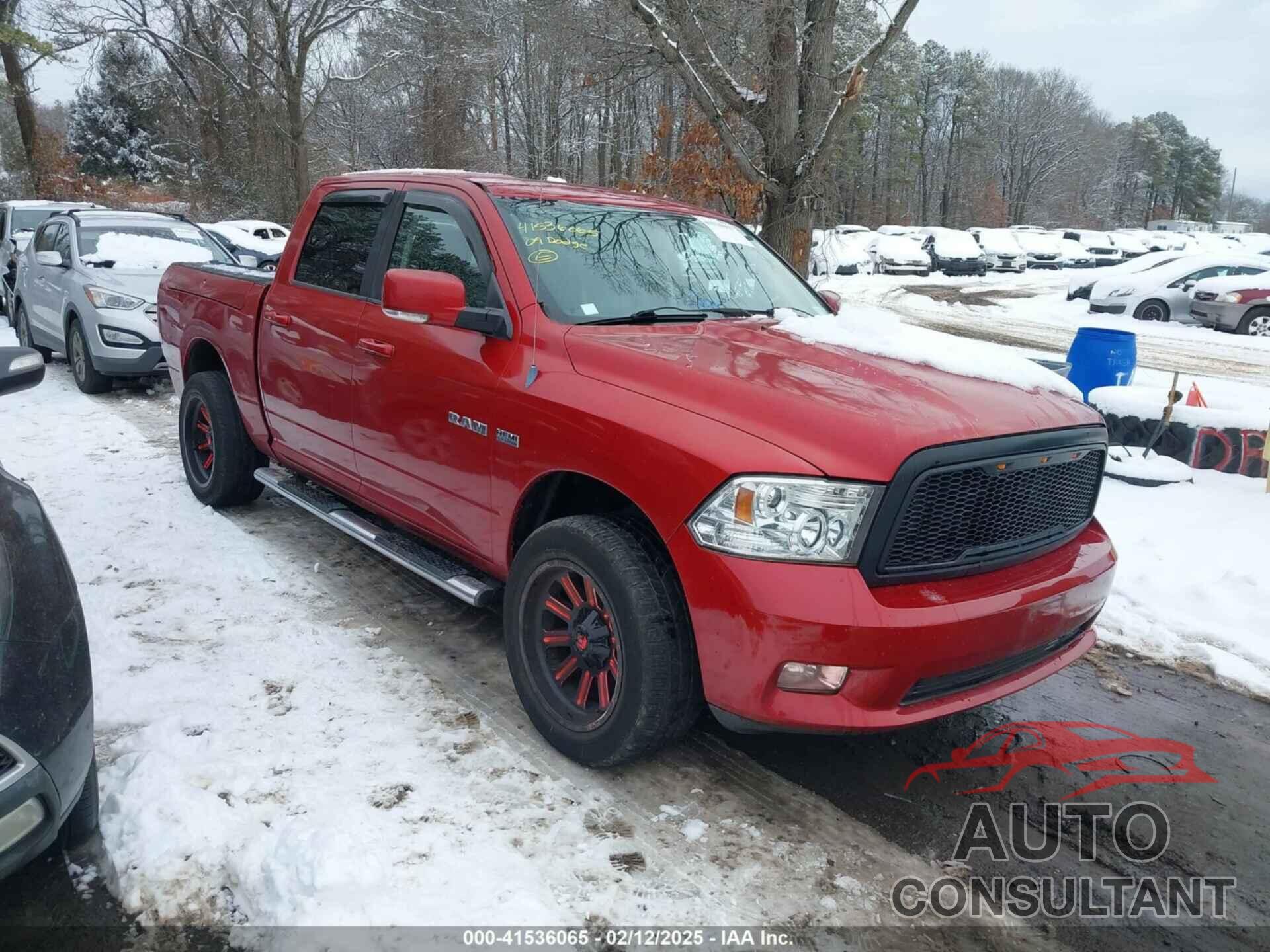 DODGE RAM 1500 2009 - 1D3HV13T39J519106