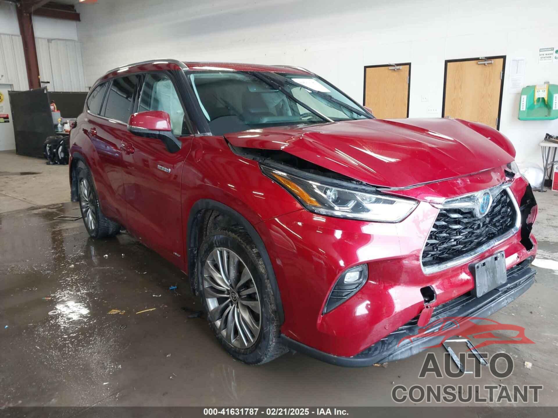 TOYOTA HIGHLANDER 2021 - 5TDDBRCH5MS015338