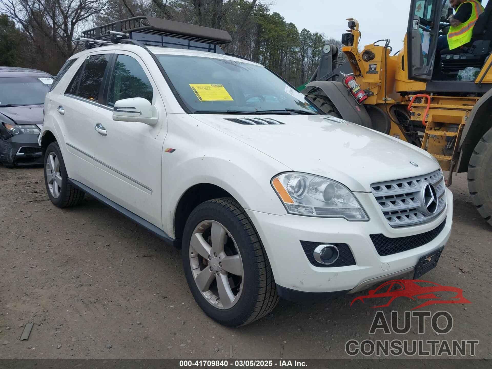 MERCEDES-BENZ ML 350 2011 - 4JGBB8GB2BA707974