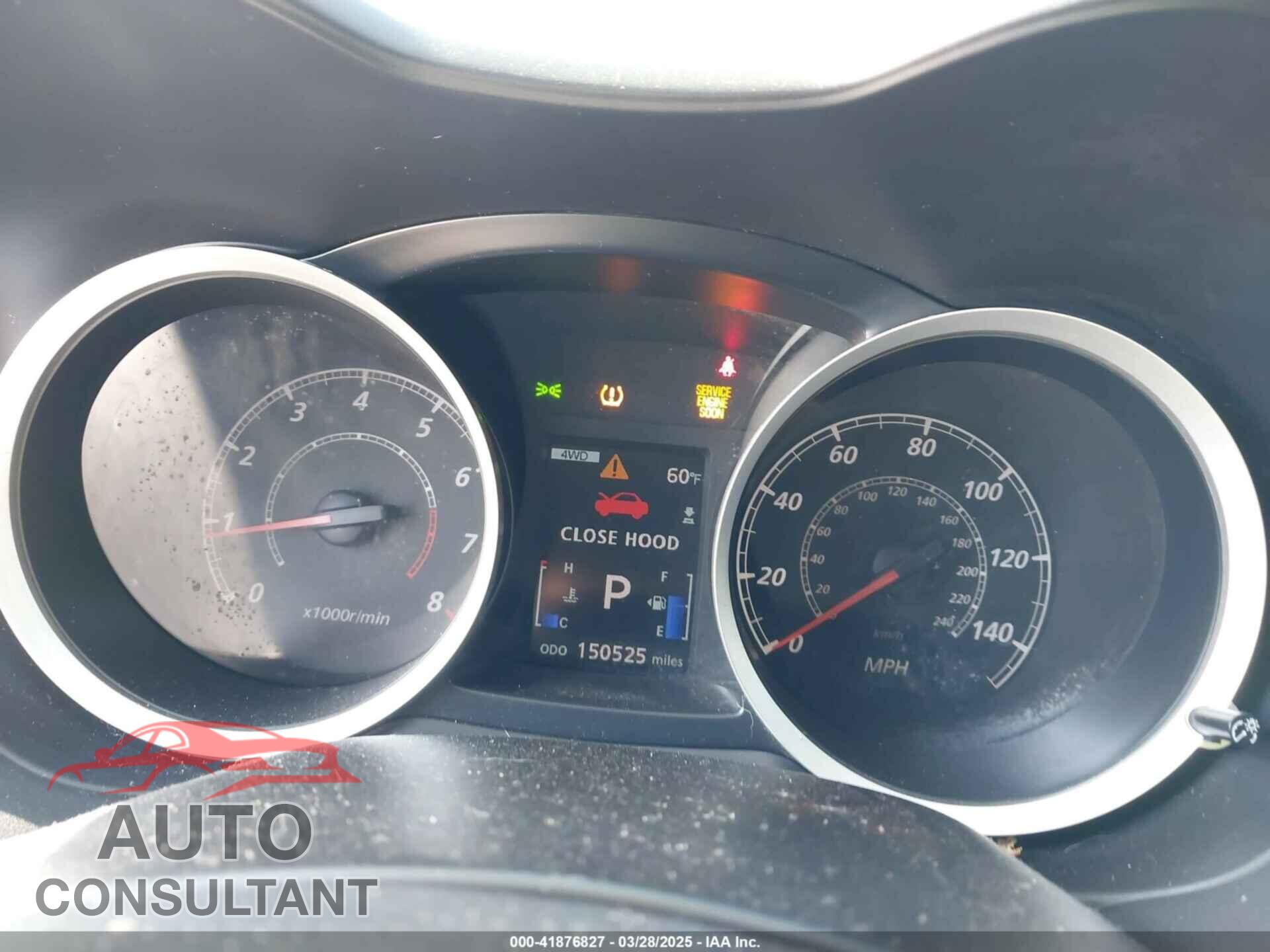 MITSUBISHI LANCER 2013 - JA32V2FW0DU018674