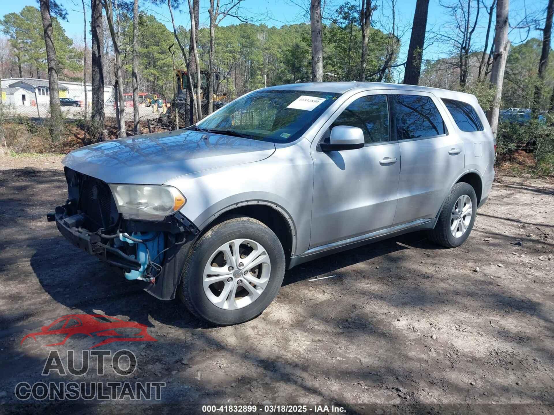 DODGE DURANGO 2011 - 1D4RD2GG3BC741886