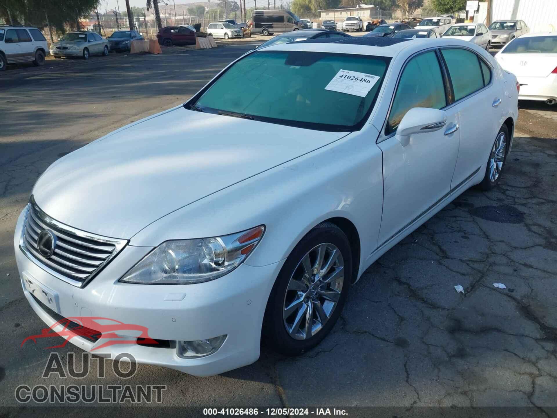 LEXUS LS 460 2012 - JTHGL1EF3C5046064
