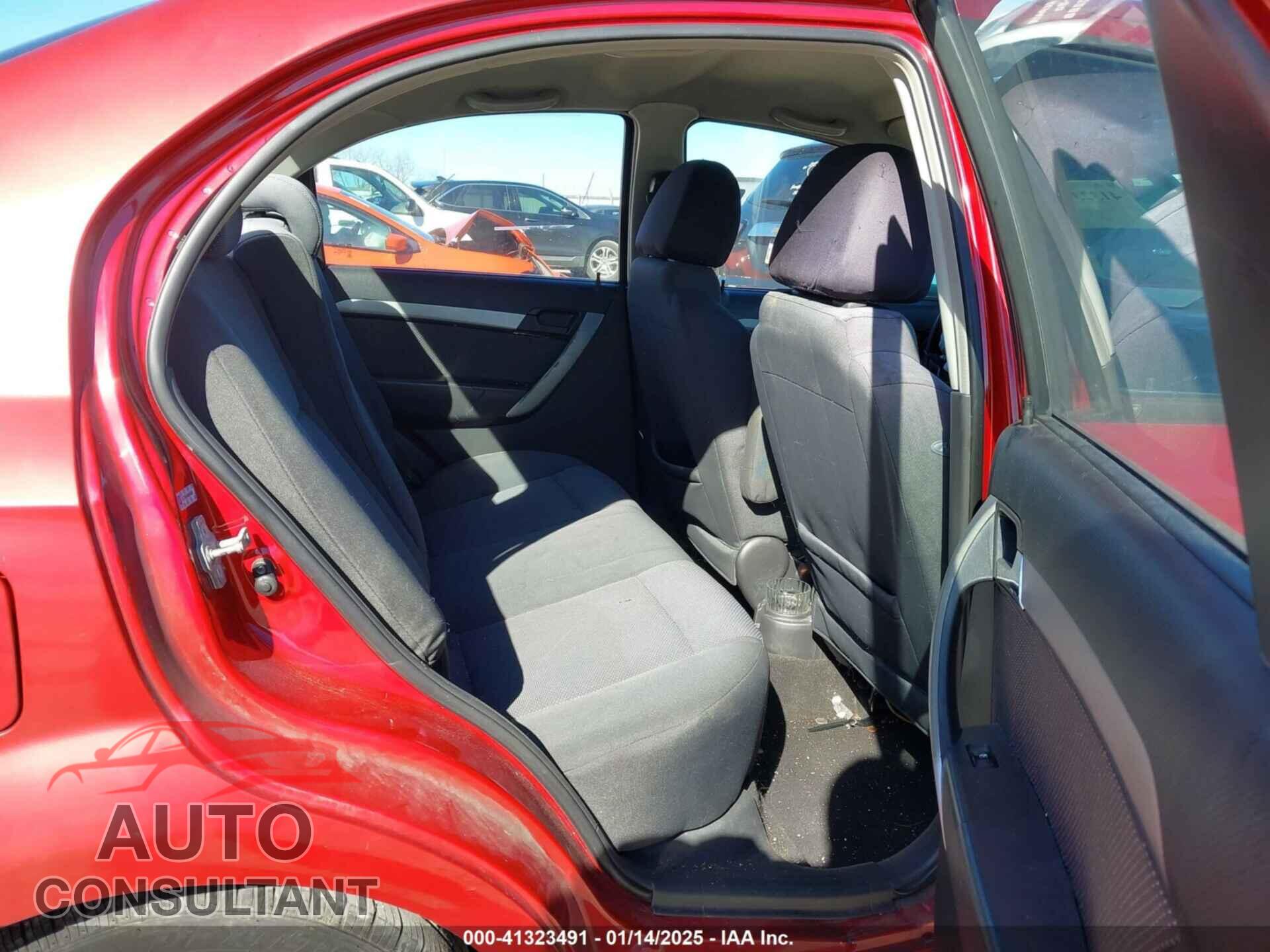 CHEVROLET AVEO 2011 - KL1TD5DE4BB244320