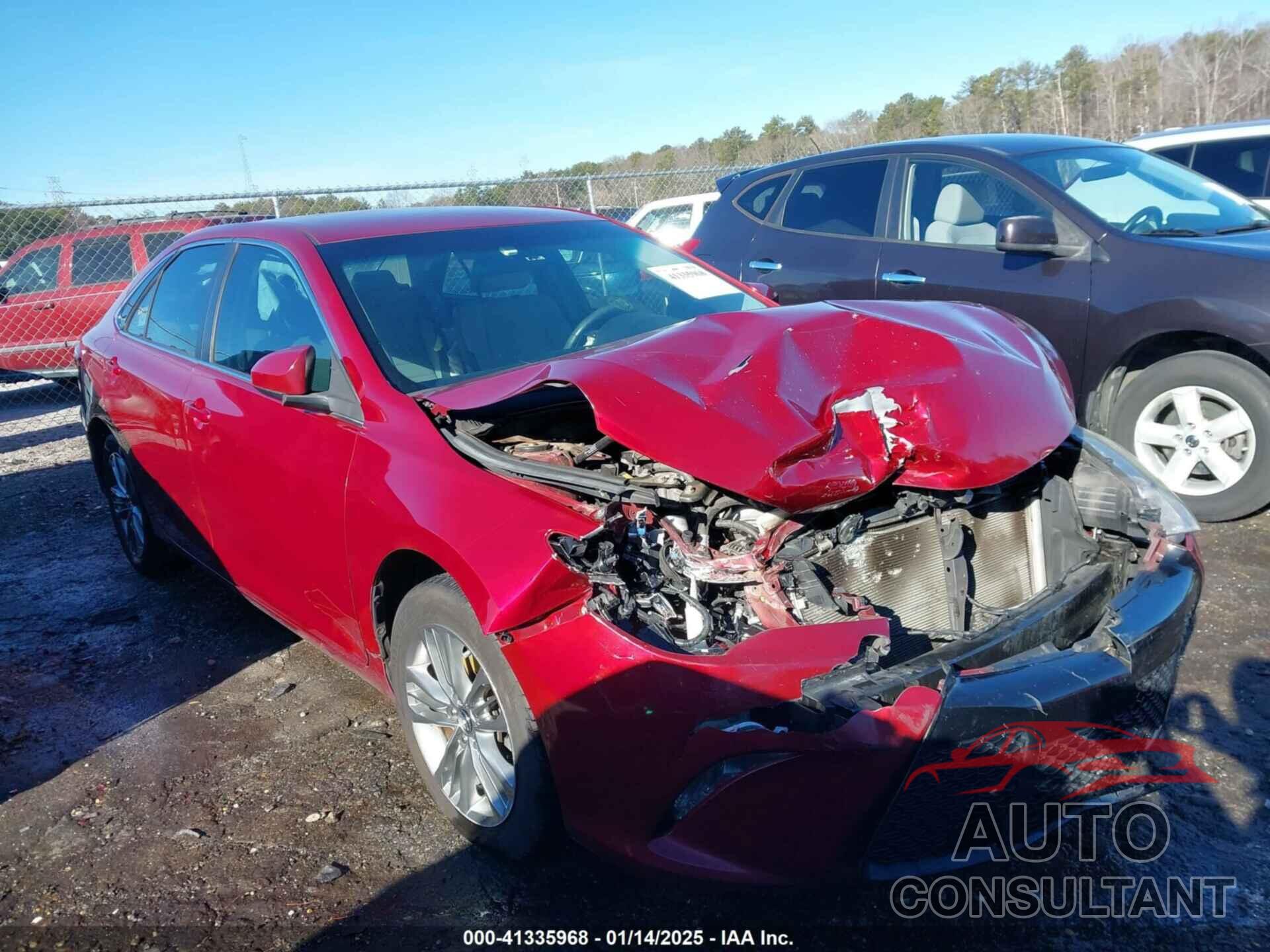 TOYOTA CAMRY 2017 - 4T1BF1FK2HU709115