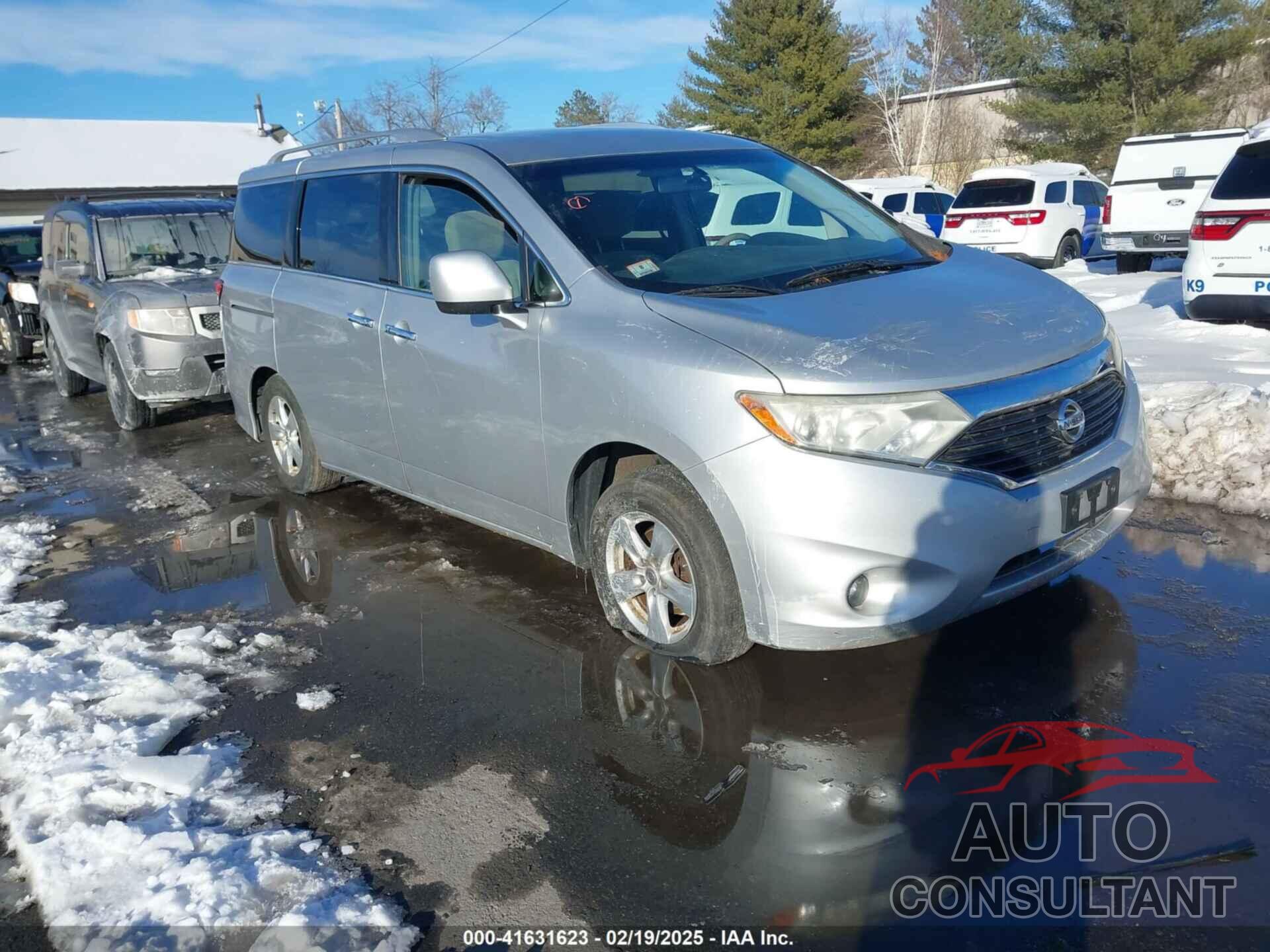 NISSAN QUEST 2011 - JN8AE2KP3B9006728