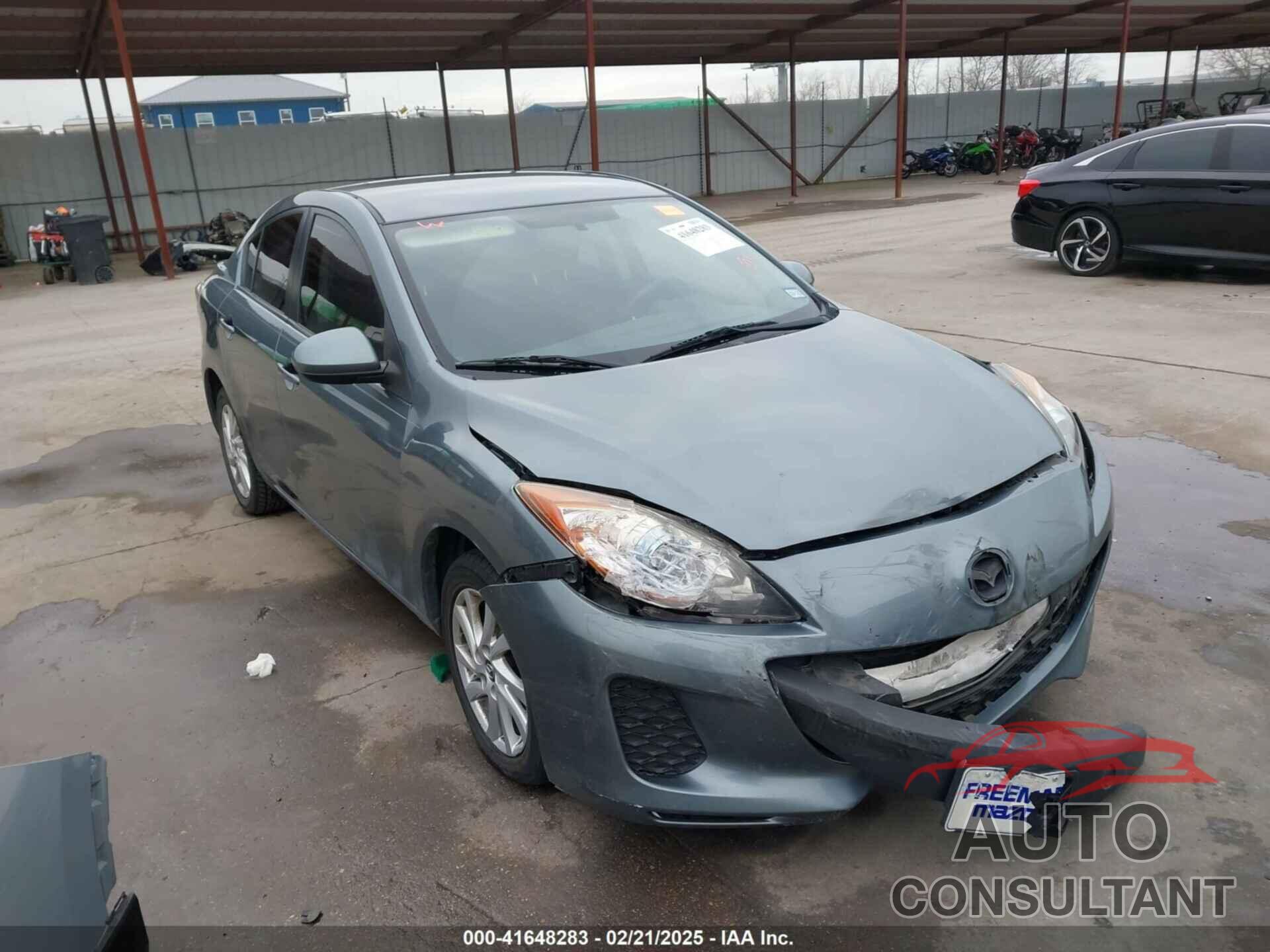 MAZDA MAZDA3 2013 - JM1BL1V77D1743024