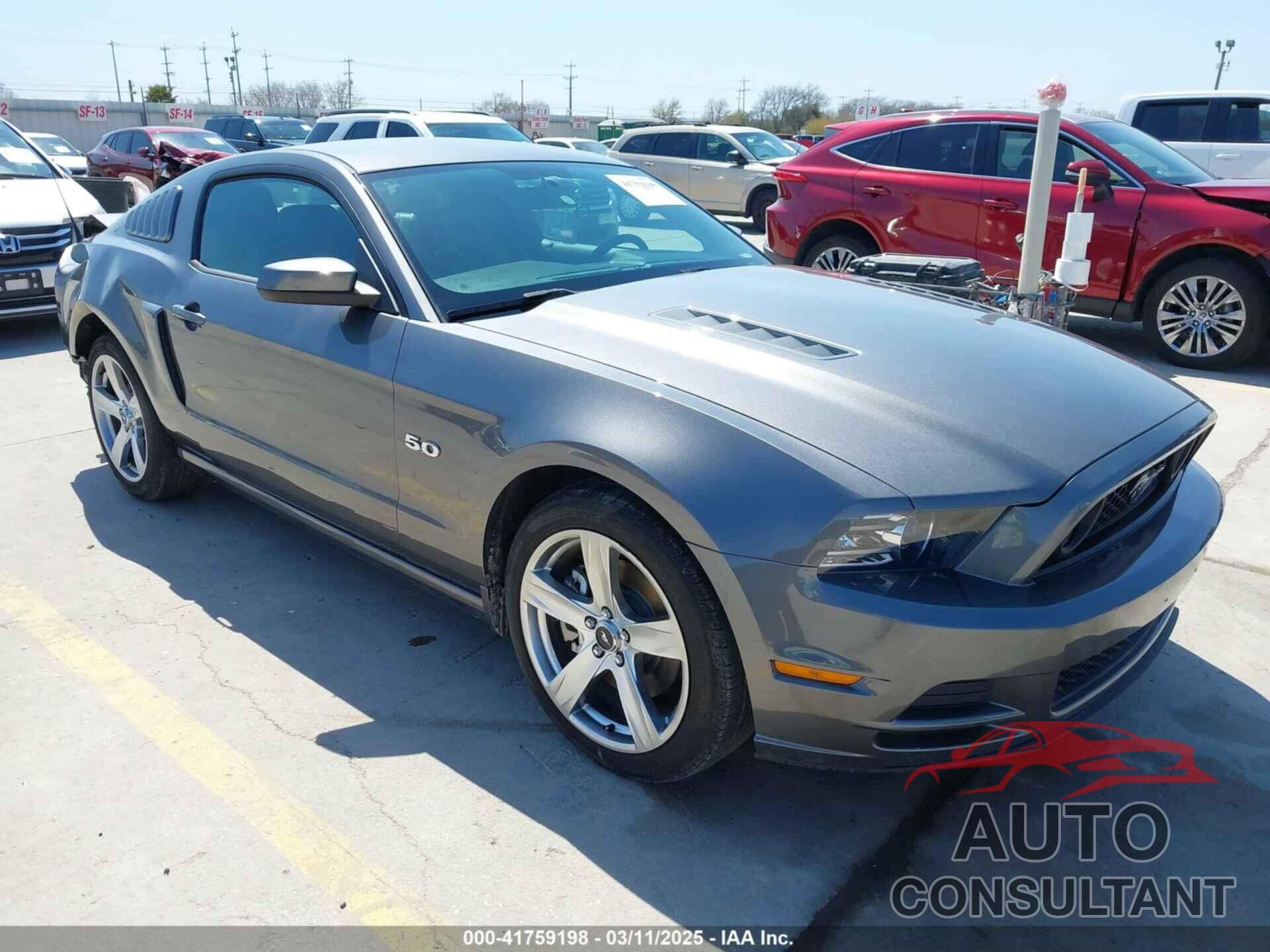 FORD MUSTANG 2013 - 1ZVBP8CF2D5274776