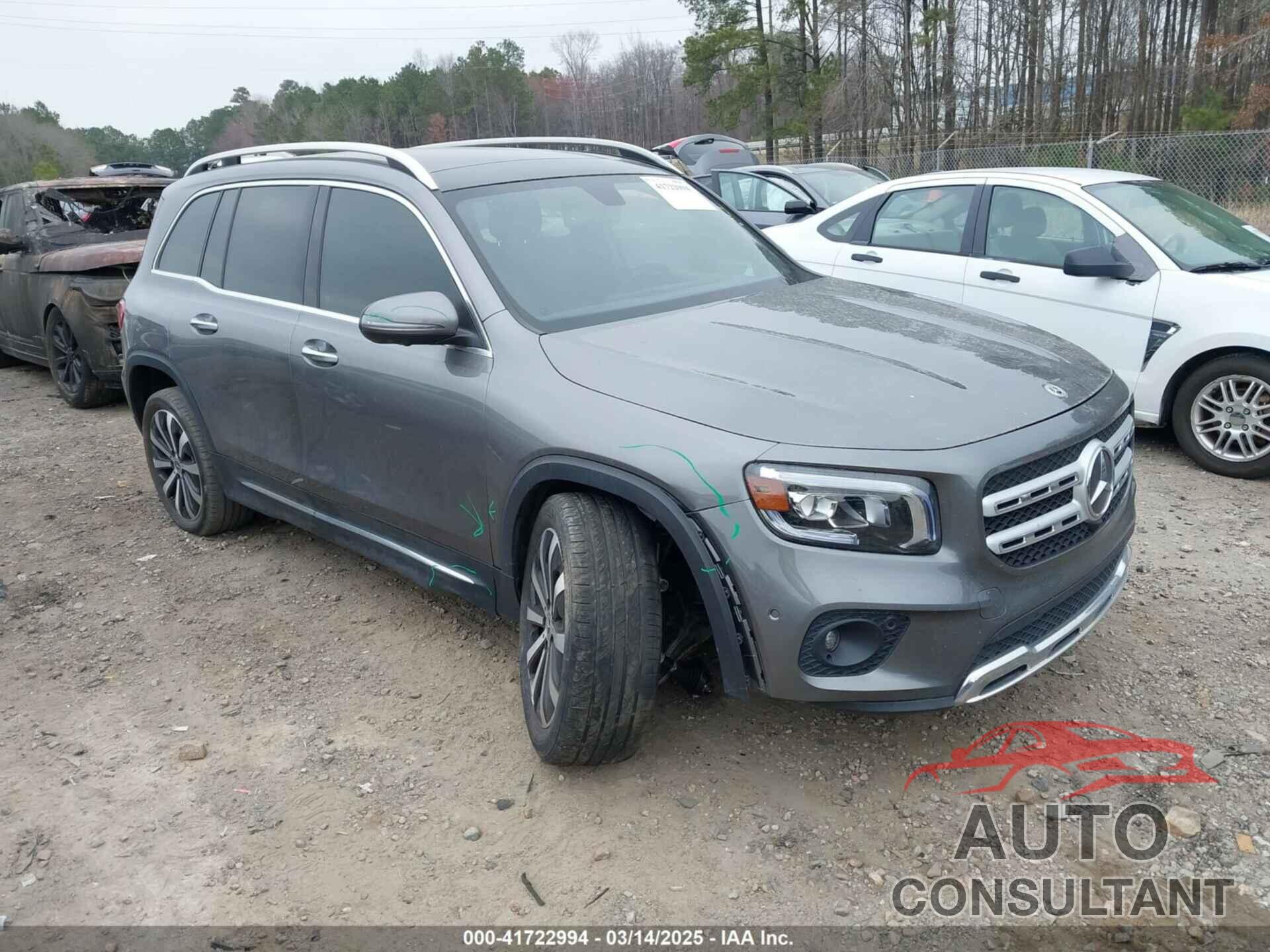 MERCEDES-BENZ GLB 250 2022 - W1N4M4GBXNW238455