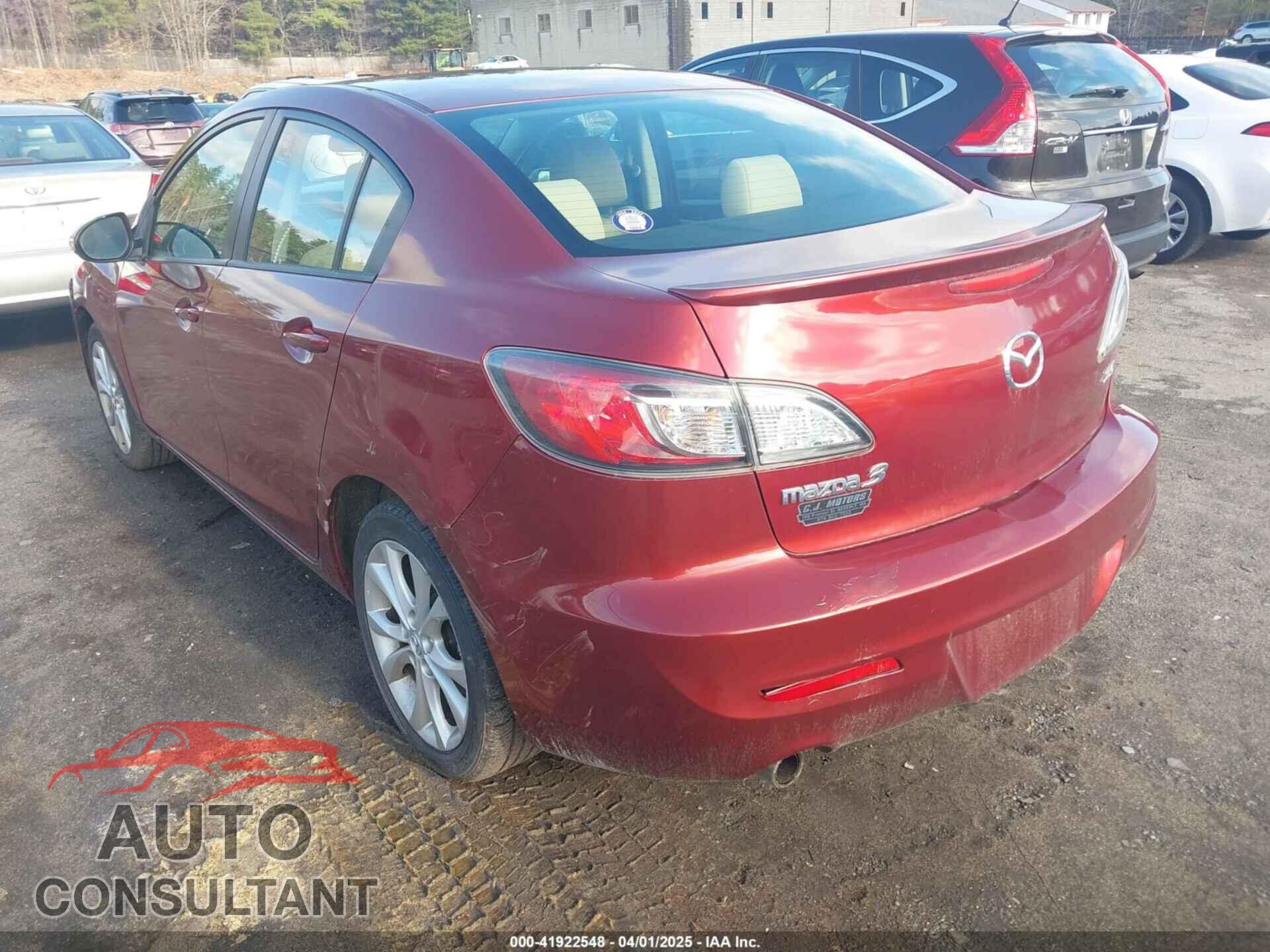 MAZDA MAZDA3 2010 - JM1BL1S69A1184809