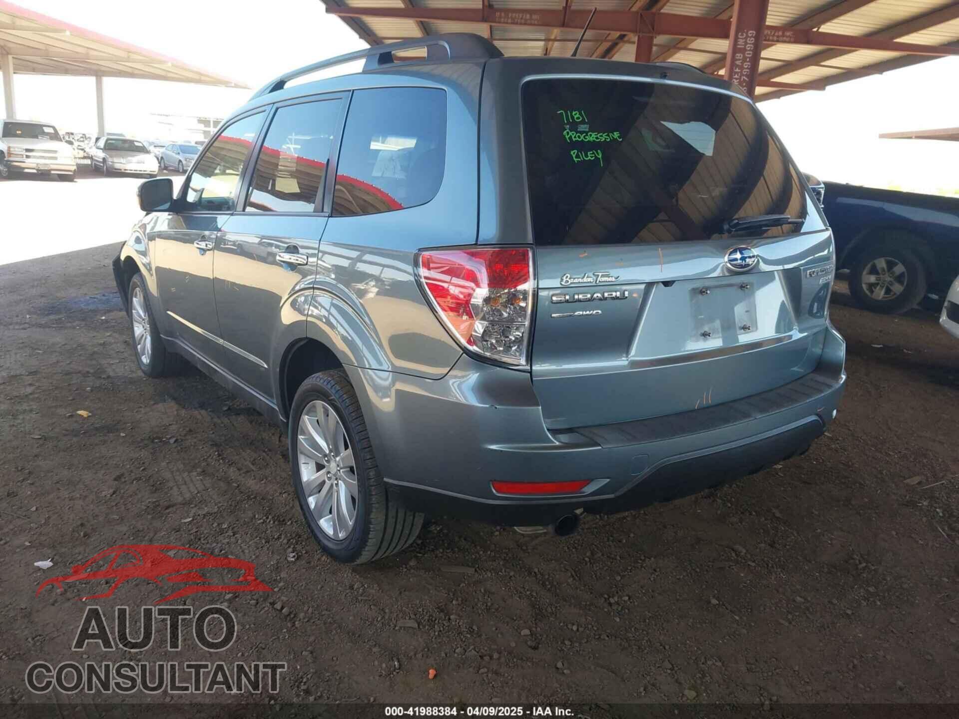 SUBARU FORESTER 2011 - JF2SHAEC9BH720607