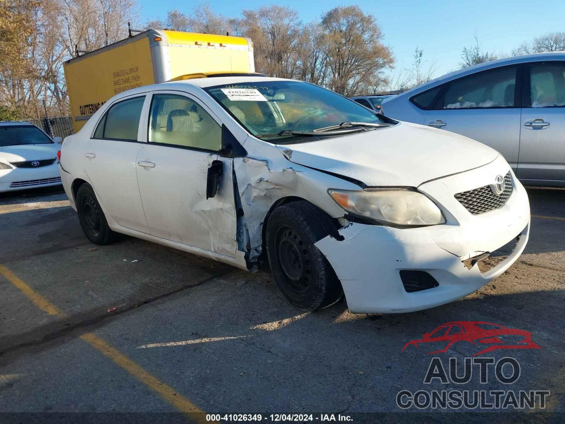TOYOTA COROLLA 2009 - JTDBL40E299018902