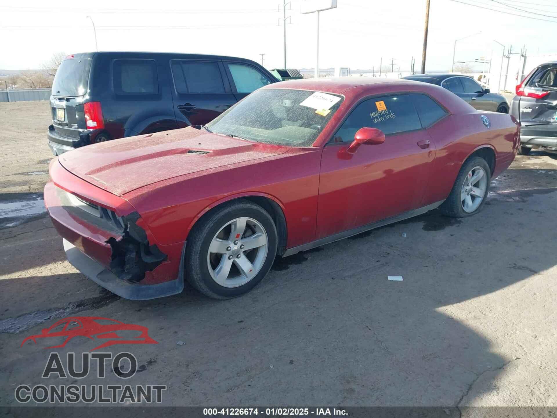 DODGE CHALLENGER 2013 - 2C3CDYAG6DH553575