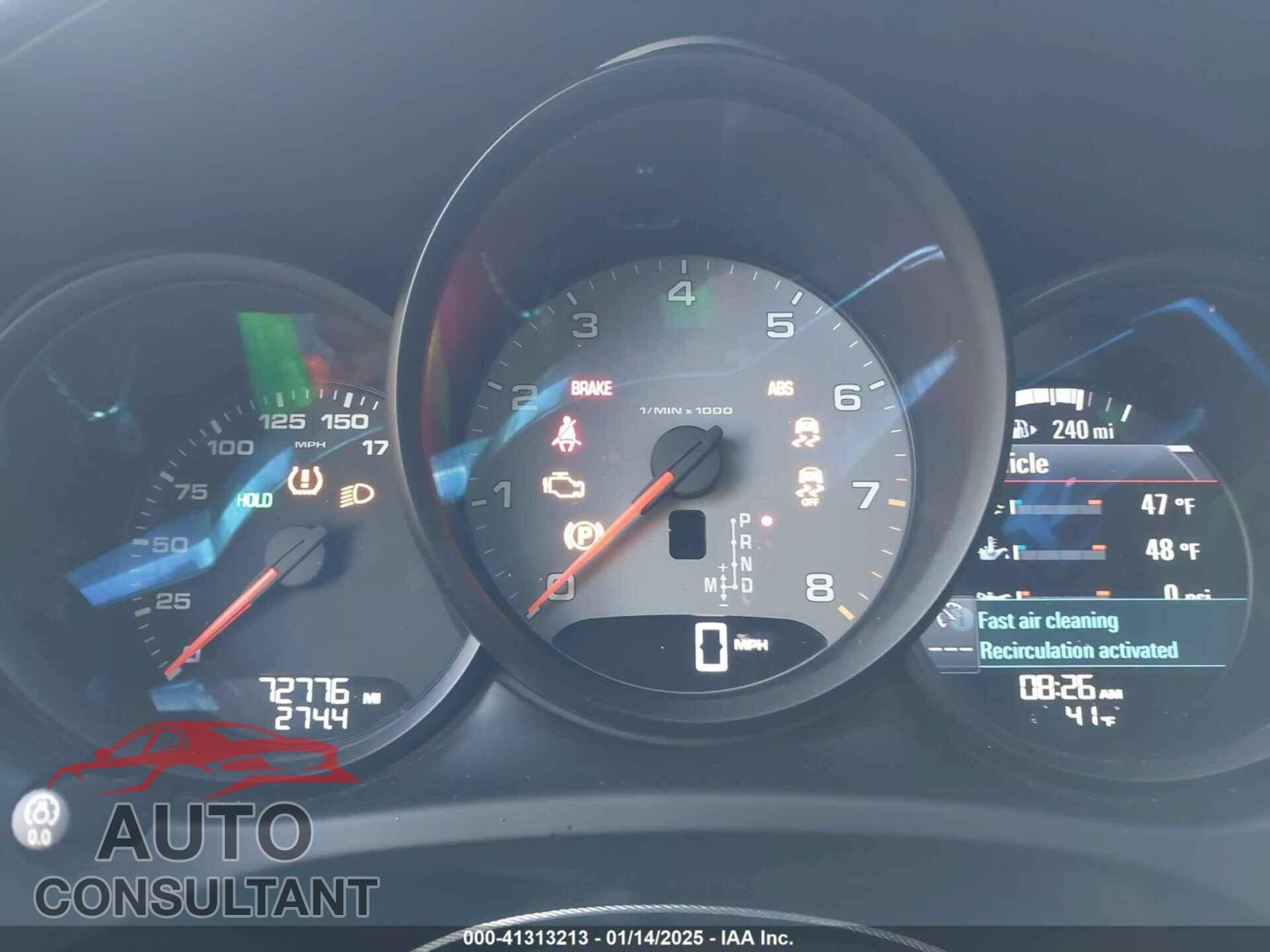 PORSCHE MACAN 2018 - WP1AB2A56JLB30948