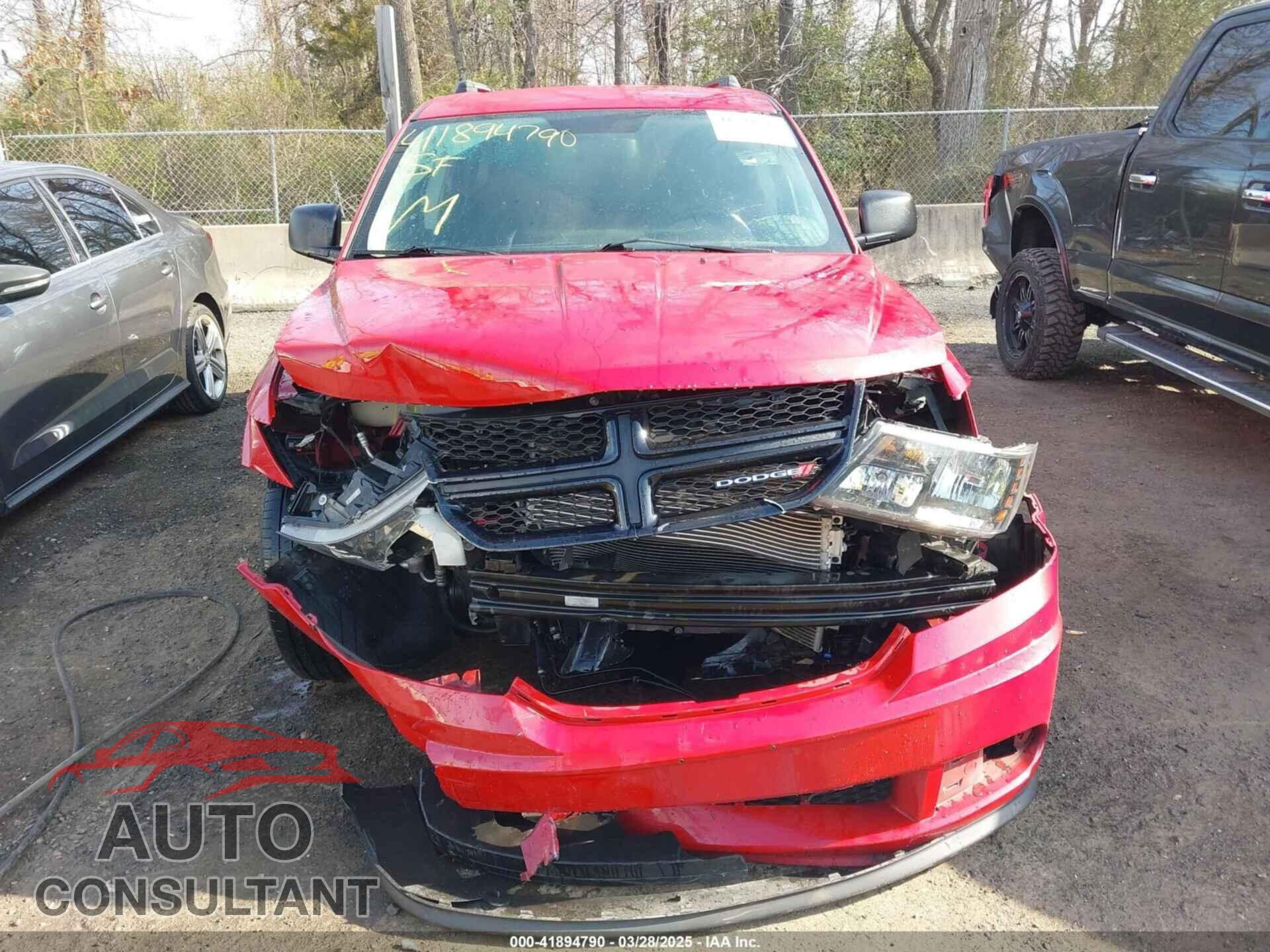 DODGE JOURNEY 2017 - 3C4PDCAB5HT582857