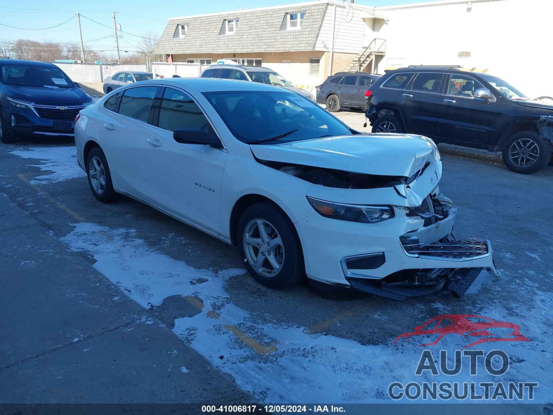 CHEVROLET MALIBU 2017 - 1G1ZB5ST8HF236046