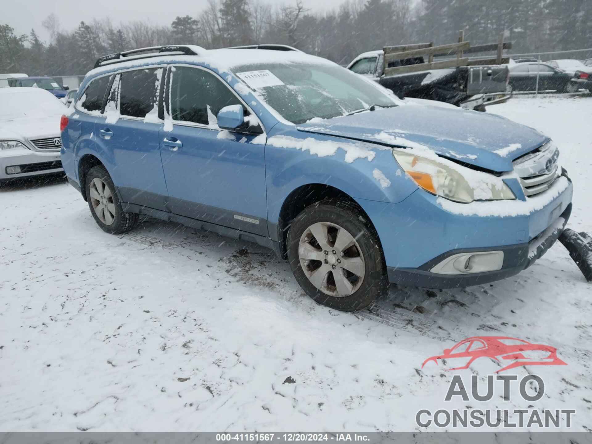 SUBARU OUTBACK 2011 - 4S4BRBGC5B1445997