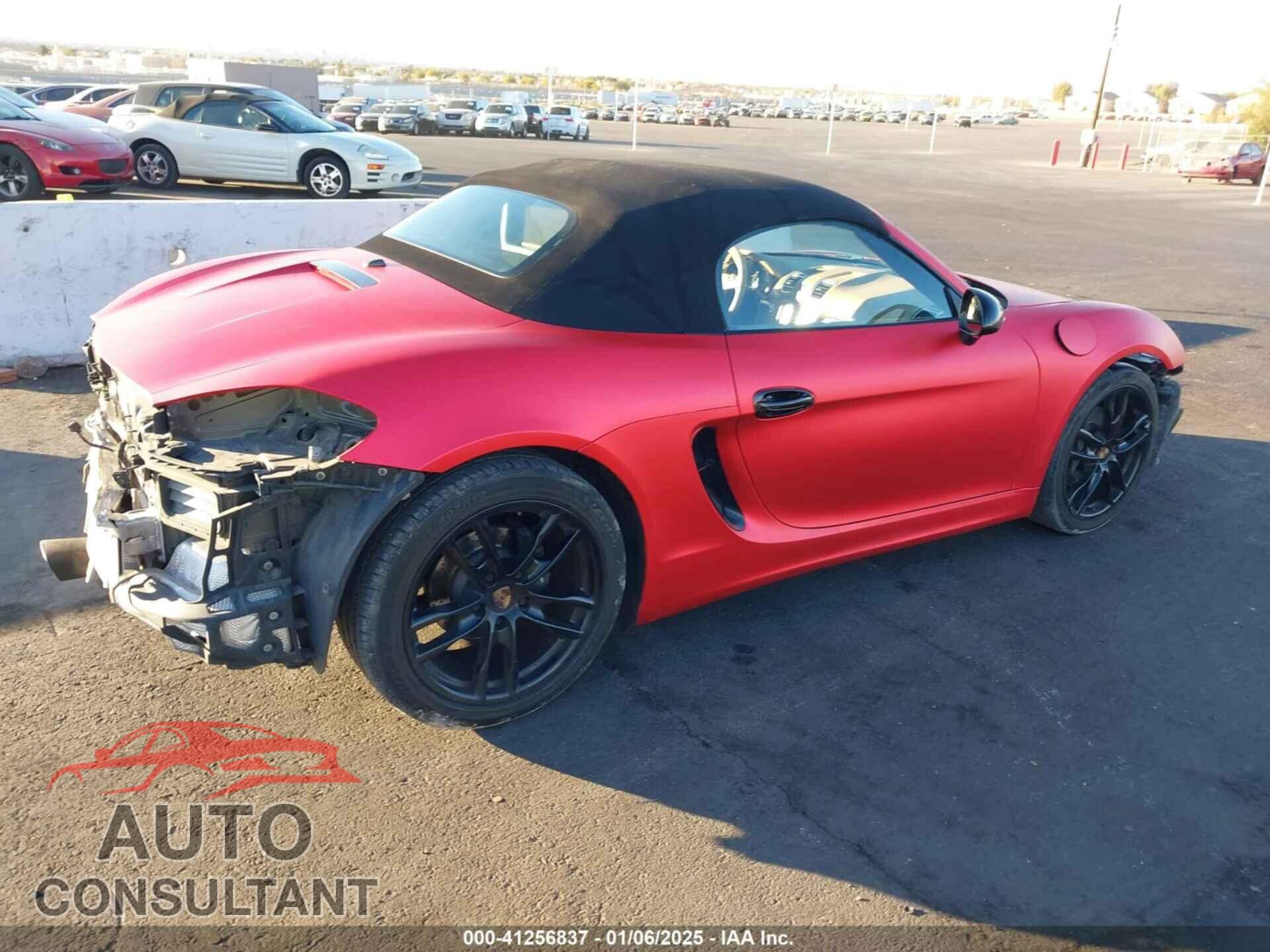 PORSCHE BOXSTER 2014 - WP0CA2A81ES120363