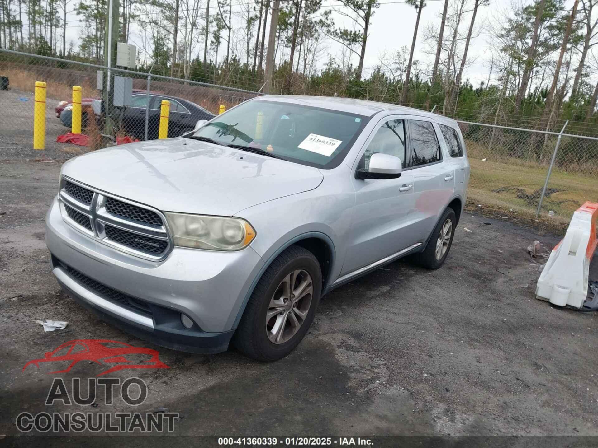DODGE DURANGO 2011 - 1D4RD2GG9BC677000