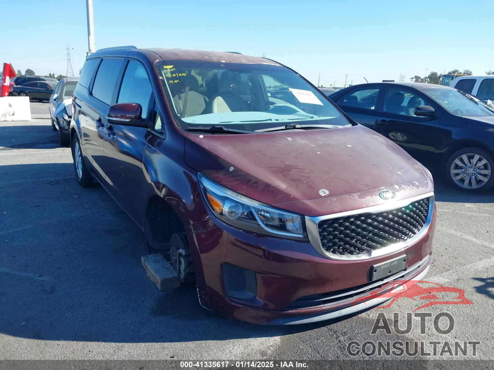 KIA SEDONA 2016 - KNDMB5C15G6177065