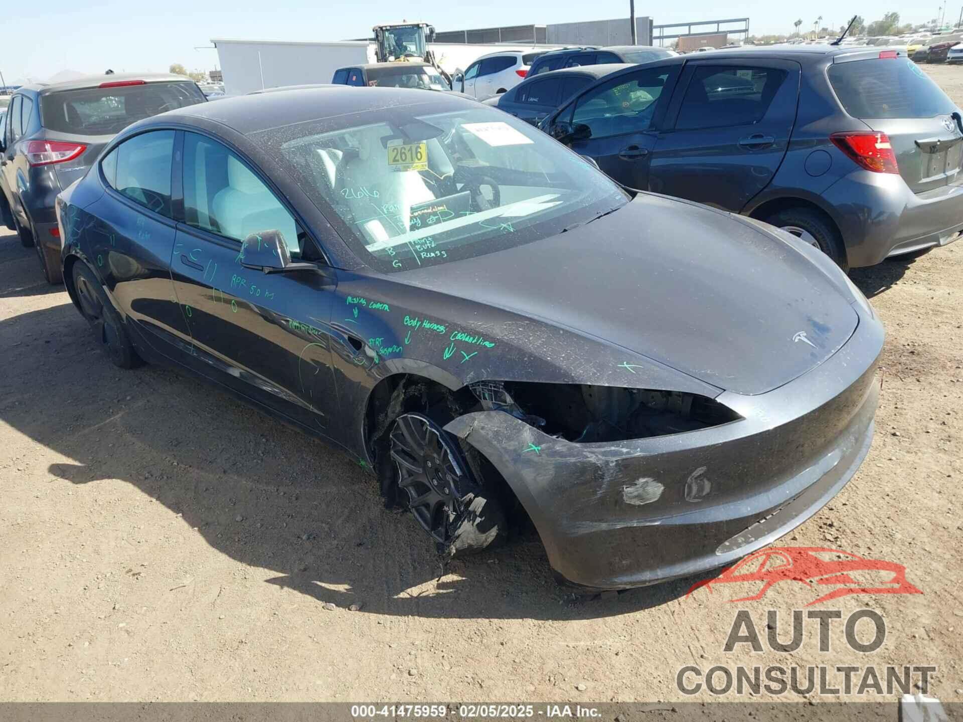 TESLA MODEL 3 2024 - 5YJ3E1EB6RF808947