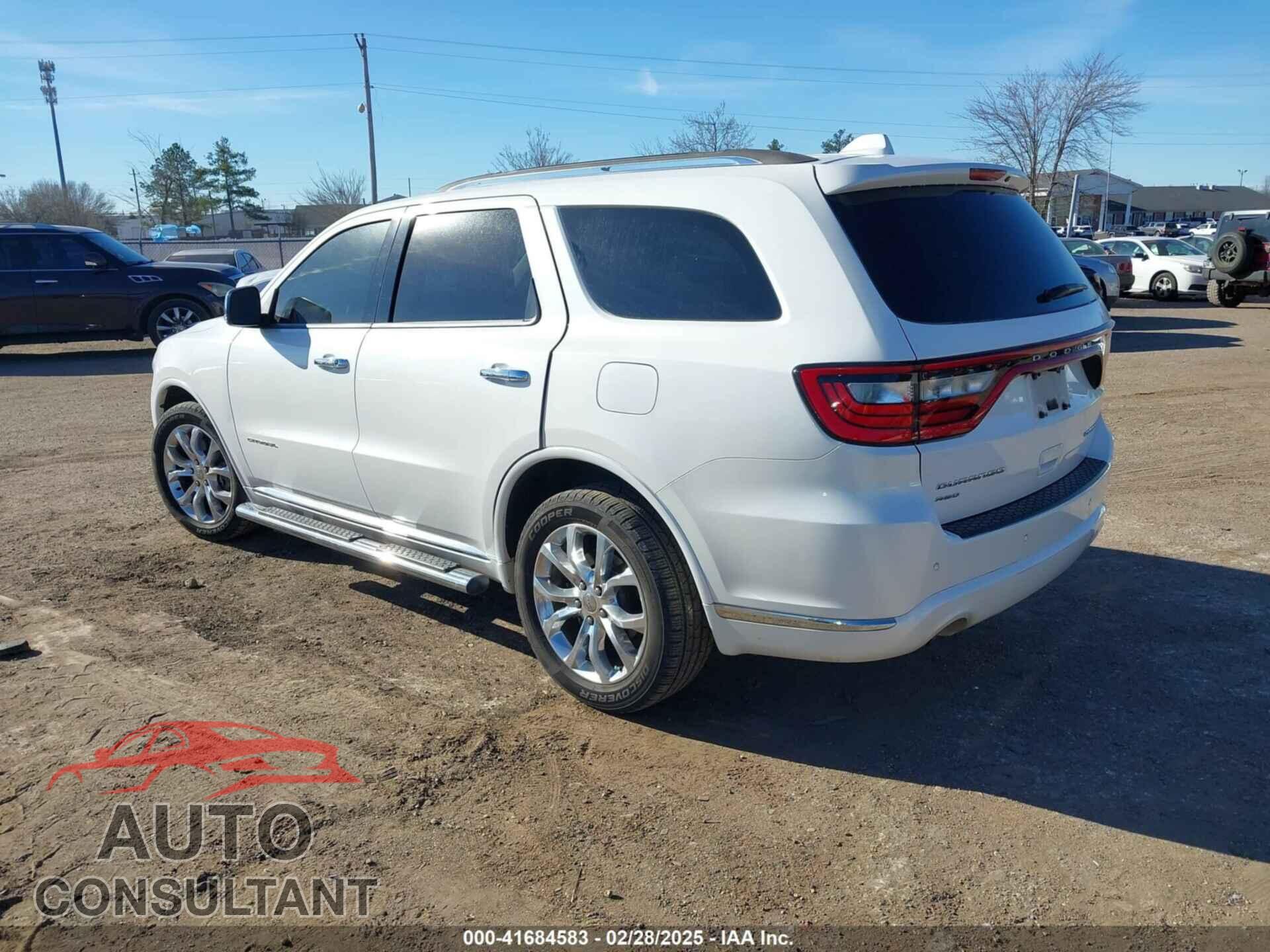 DODGE DURANGO 2017 - 1C4SDJET1HC757442