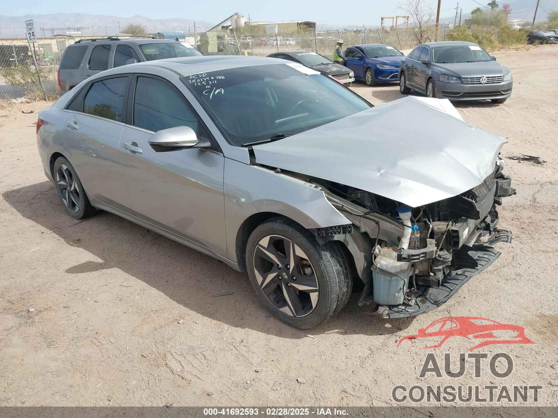 HYUNDAI ELANTRA 2021 - 5NPLN4AG5MH018195