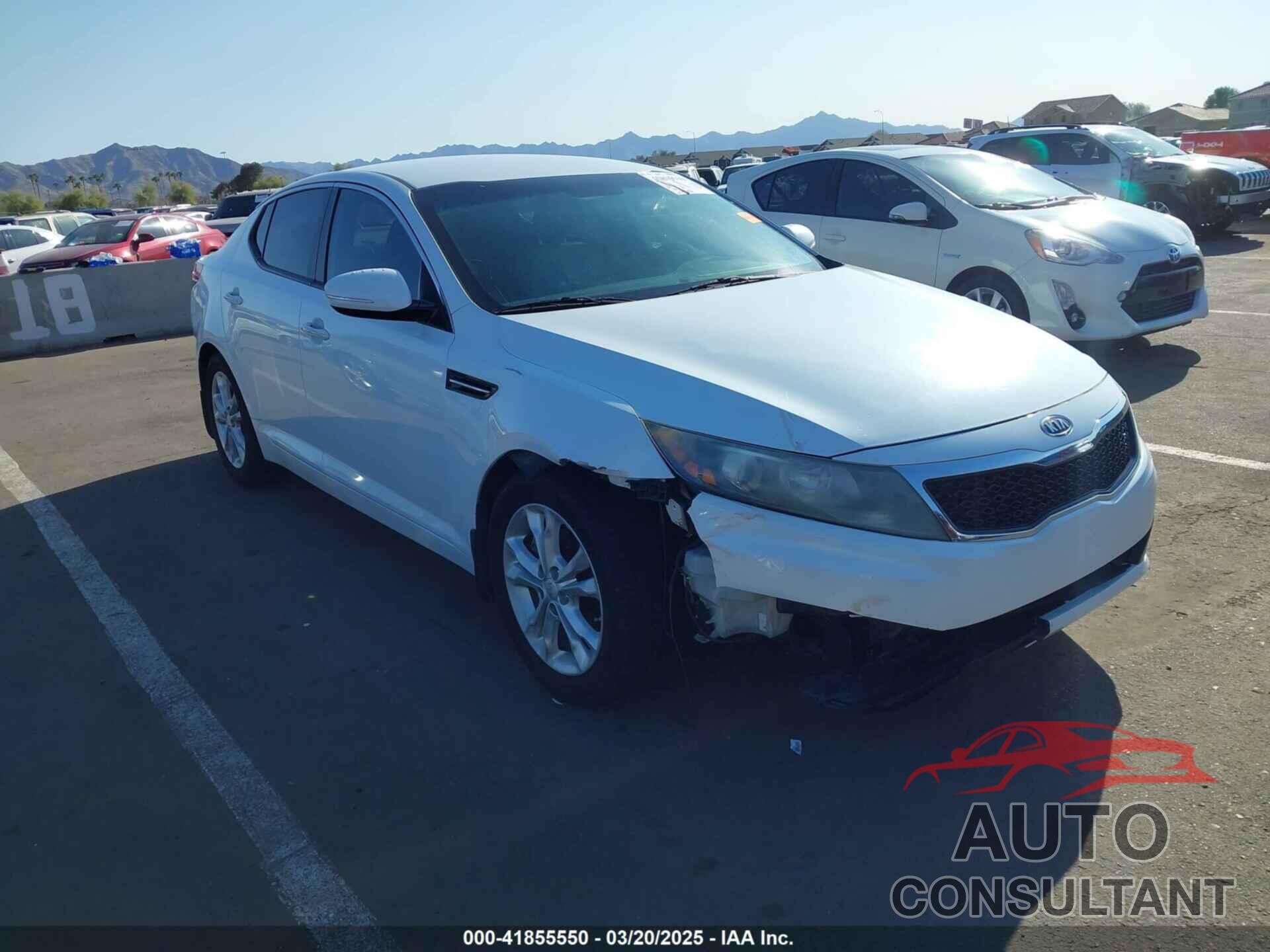 KIA OPTIMA 2012 - 5XXGN4A75CG005135