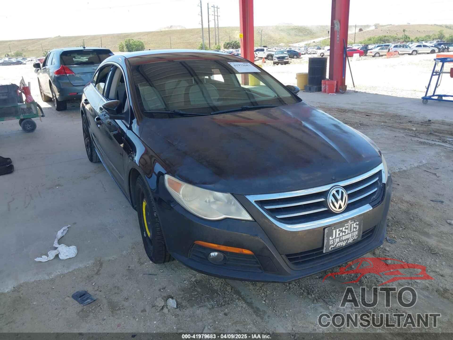 VOLKSWAGEN CC 2011 - WVWHP7AN6BE708163