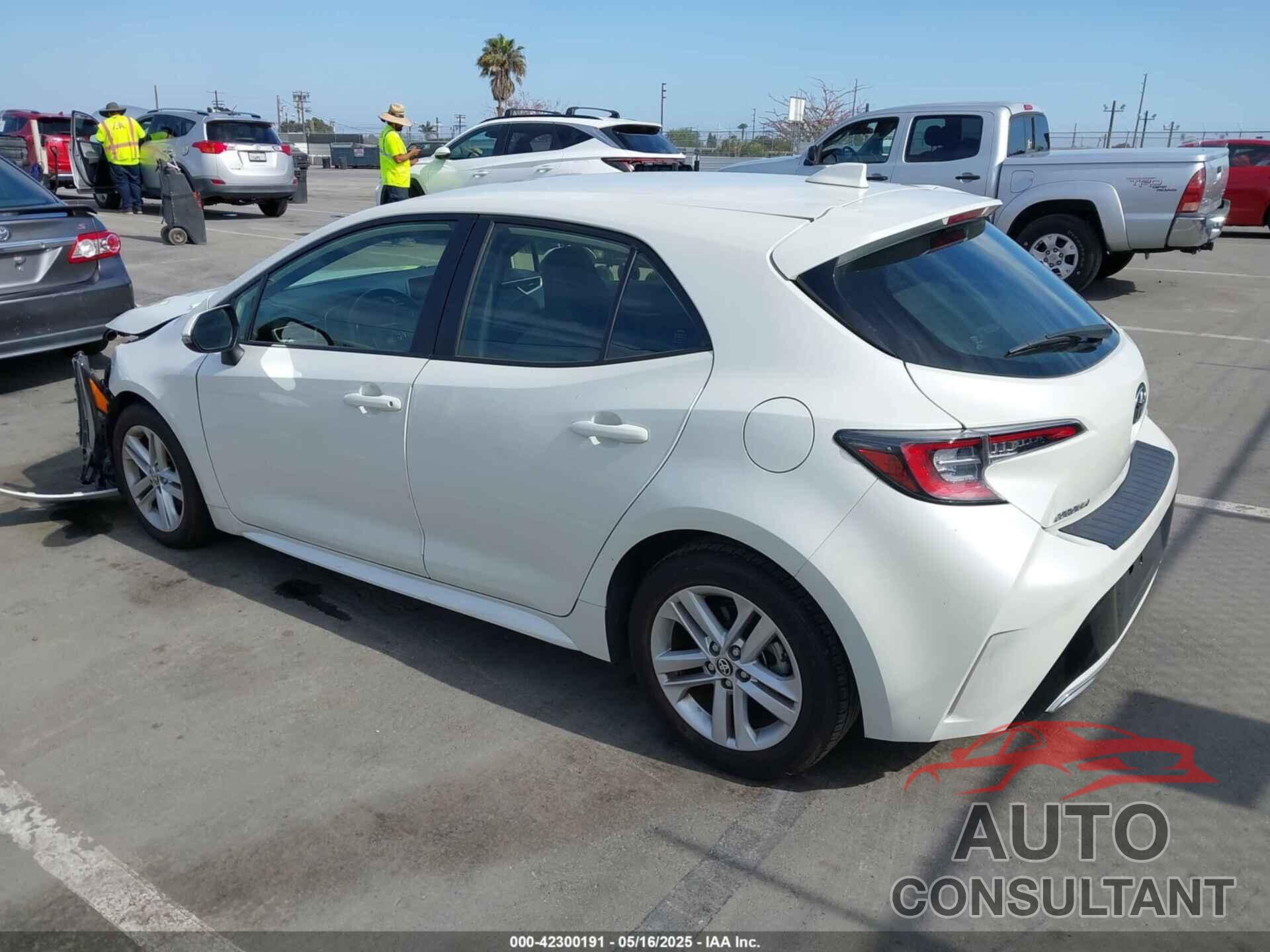 TOYOTA COROLLA 2020 - JTND4RBE4L3074488