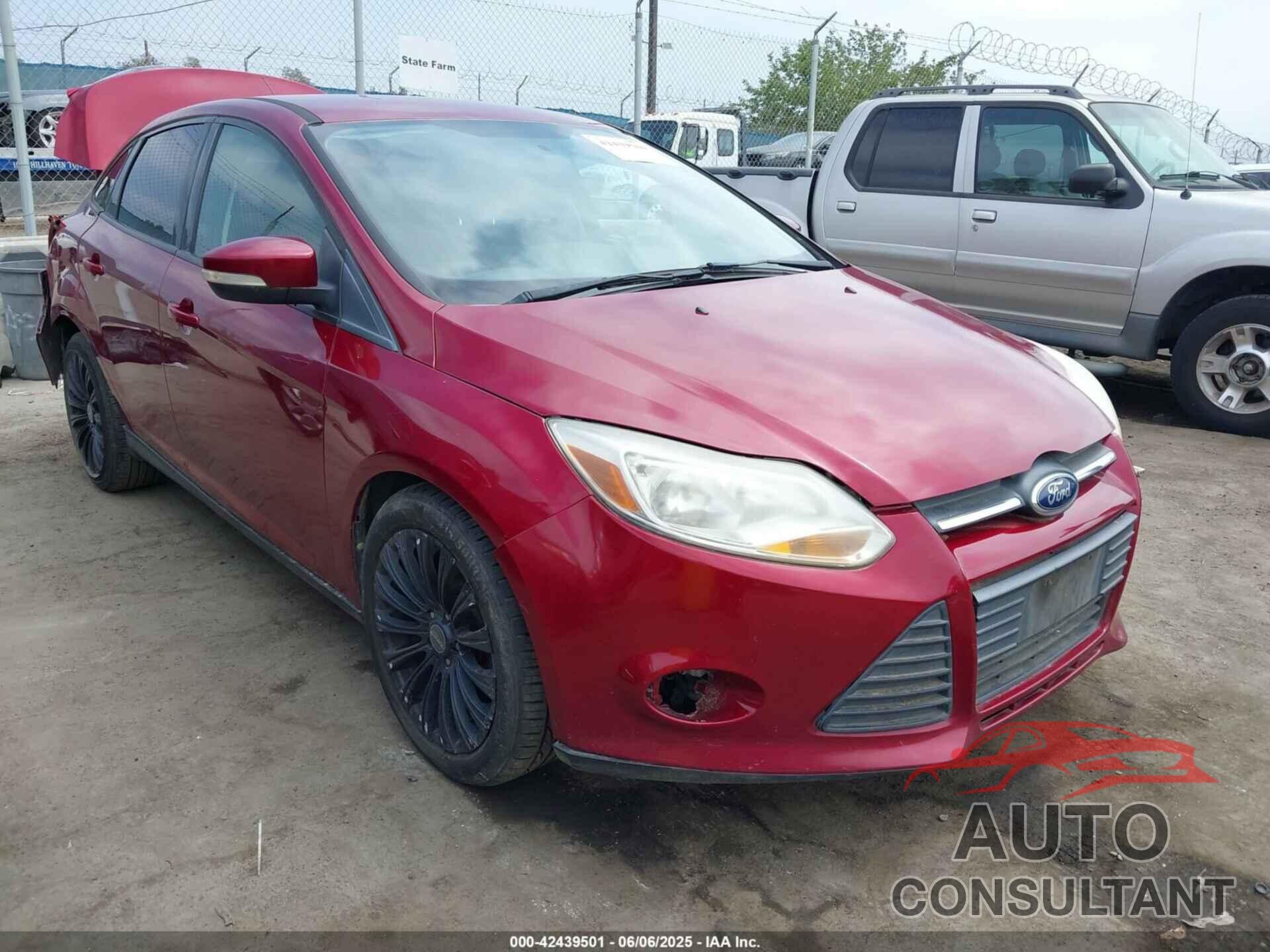 FORD FOCUS 2013 - 1FADP3F21DL209894