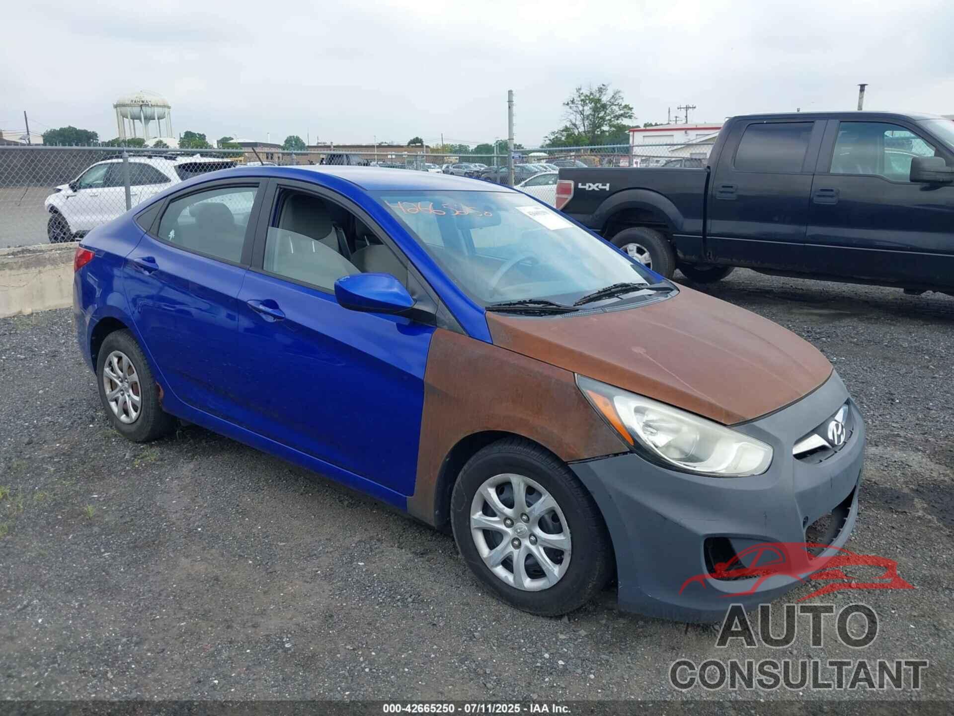 HYUNDAI ACCENT 2014 - KMHCT4AE7EU719442