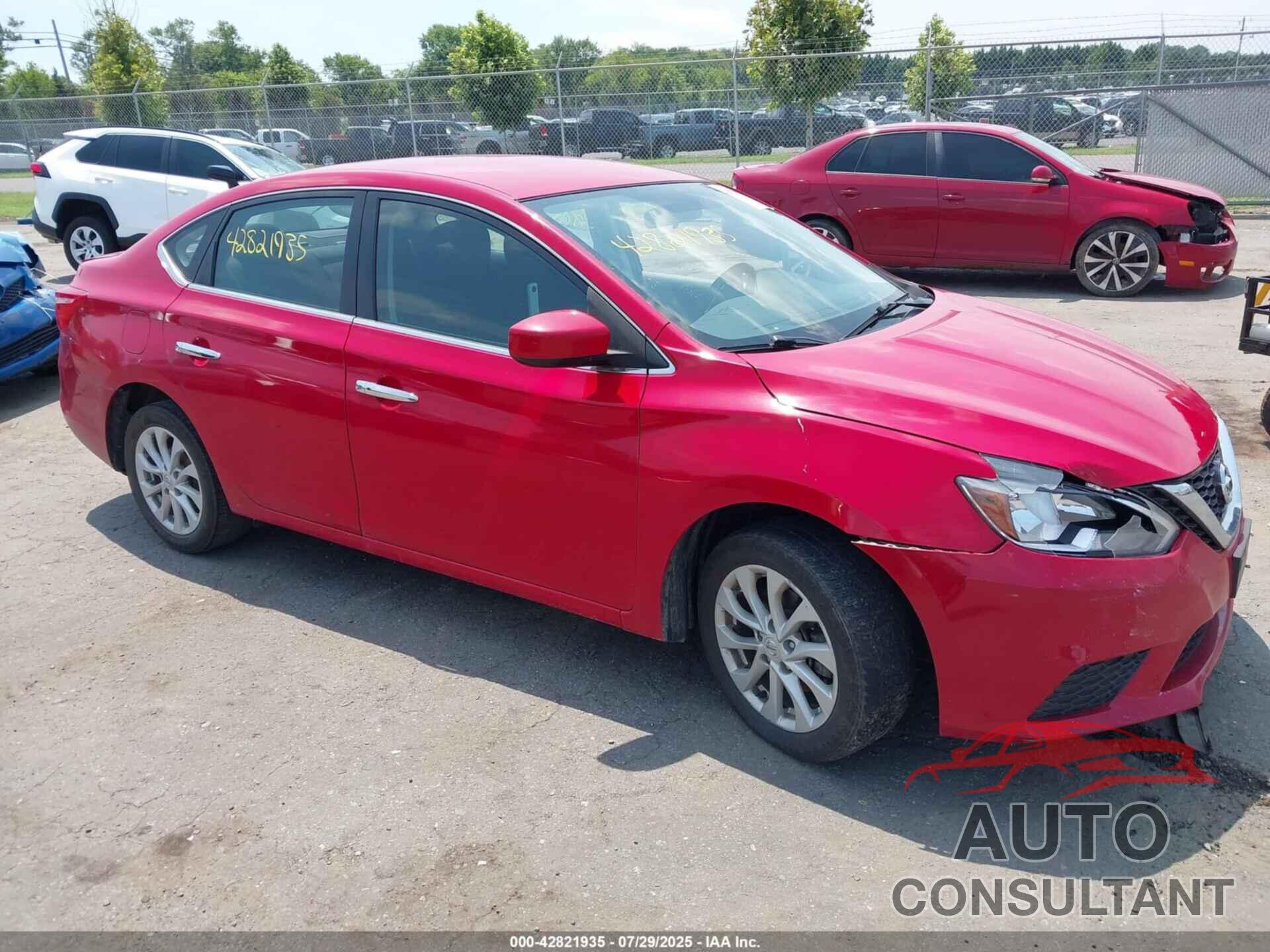 NISSAN SENTRA 2018 - 3N1AB7AP6JL641874