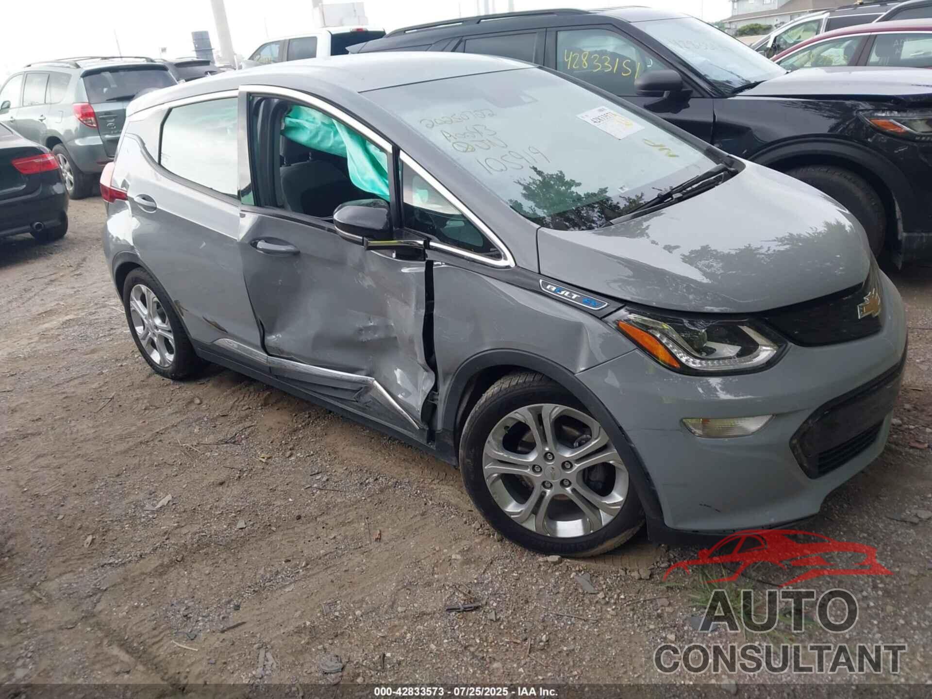 CHEVROLET BOLT EV 2020 - 1G1FY6S09L4105919