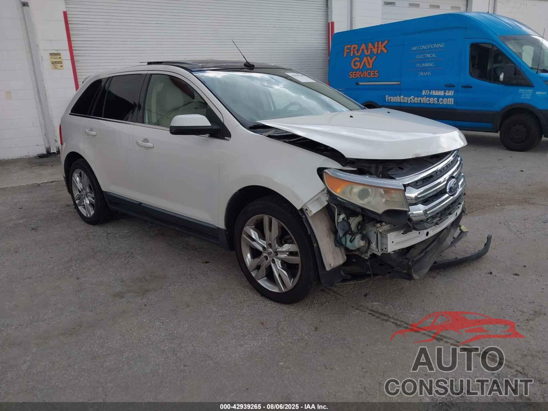 FORD EDGE 2012 - 2FMDK3K92CBA09936