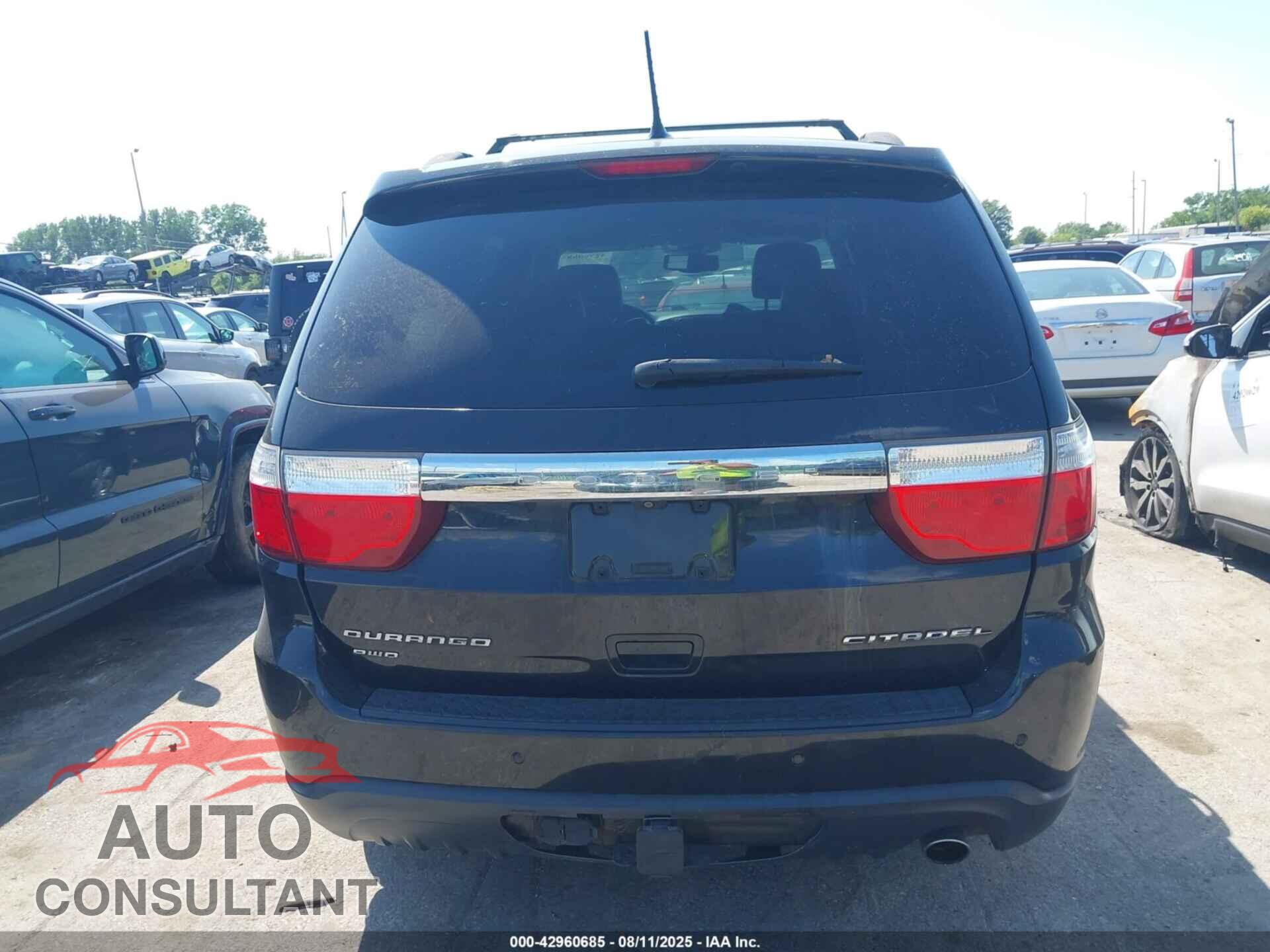 DODGE DURANGO 2013 - 1C4RDJEG7DC548220