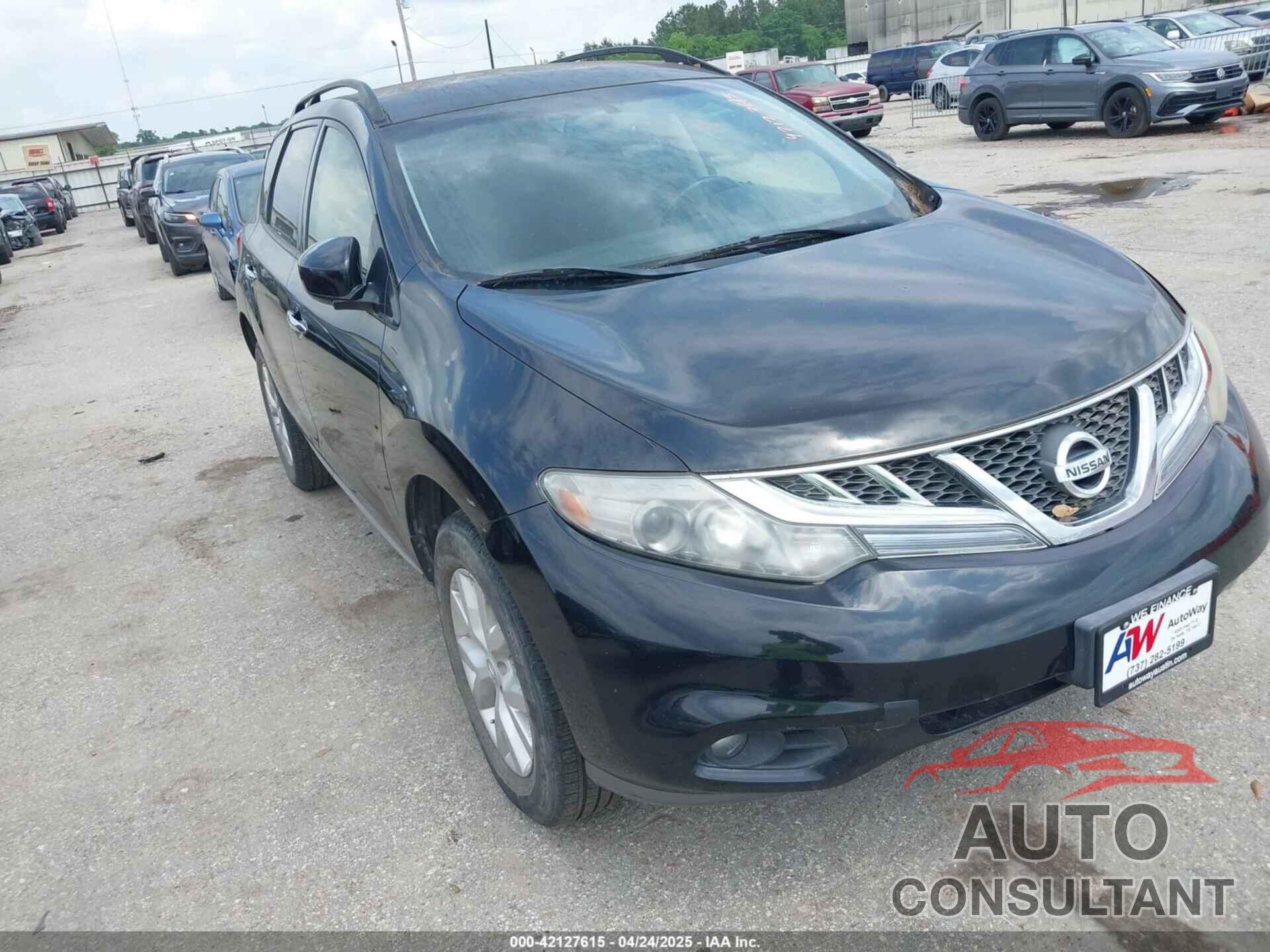 NISSAN MURANO 2013 - JN8AZ1MW8DW310046