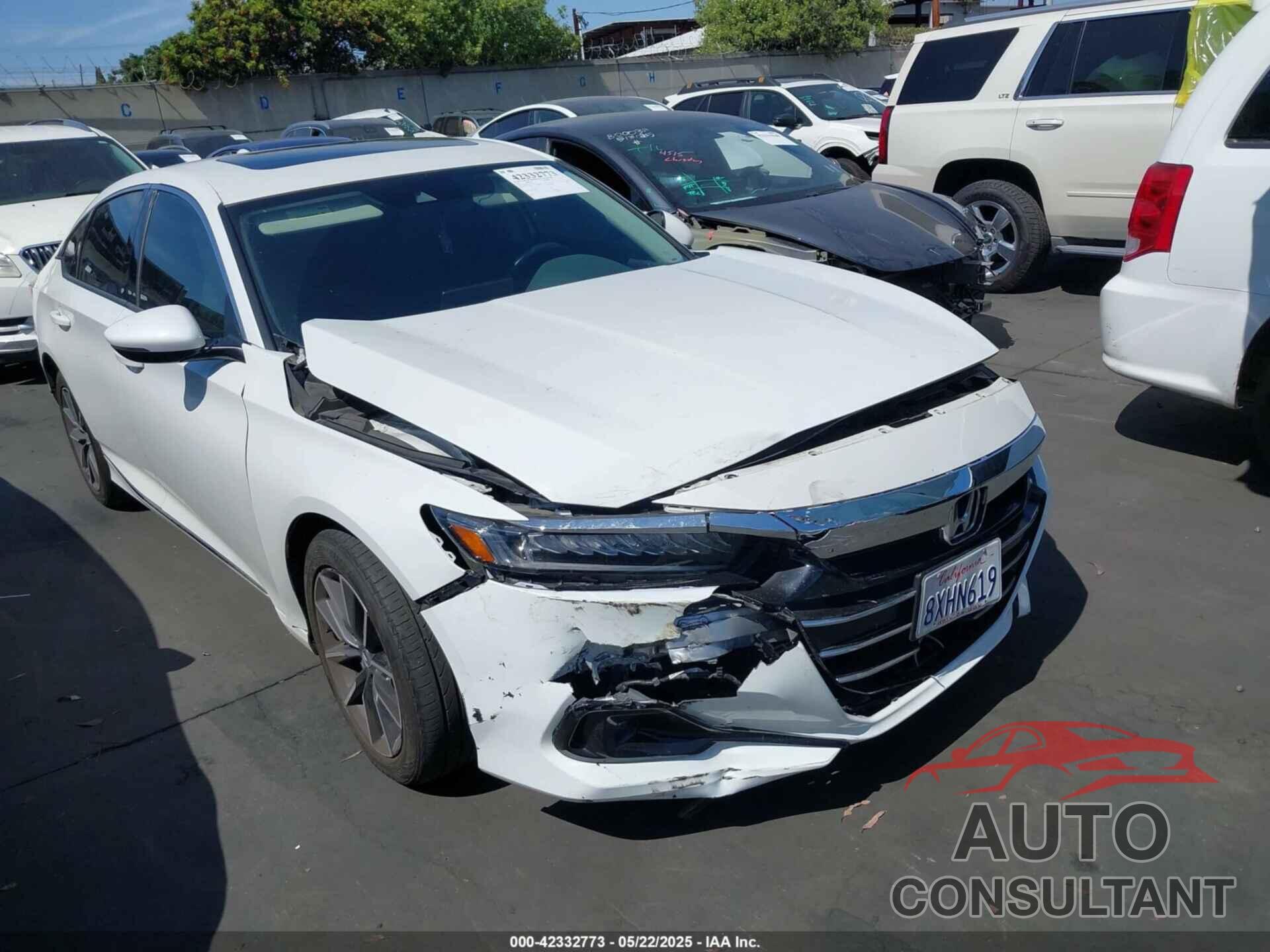HONDA ACCORD 2021 - 1HGCV1F57MA074704