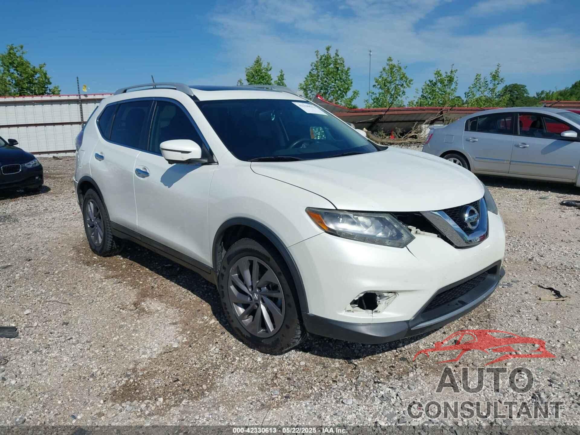 NISSAN ROGUE 2016 - 5N1AT2MT1GC730239