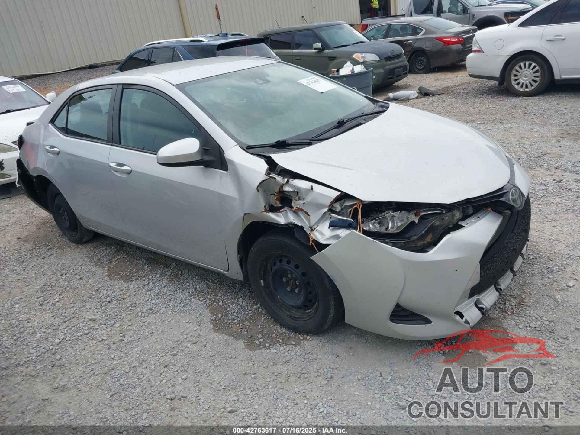 TOYOTA COROLLA 2017 - 2T1BURHEXHC838202