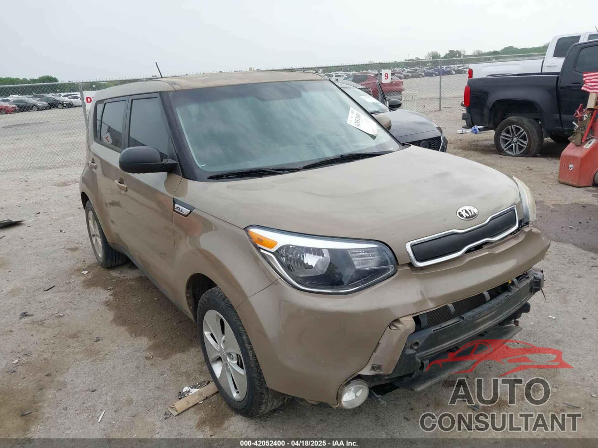 KIA SOUL 2015 - KNDJN2A25F7132155